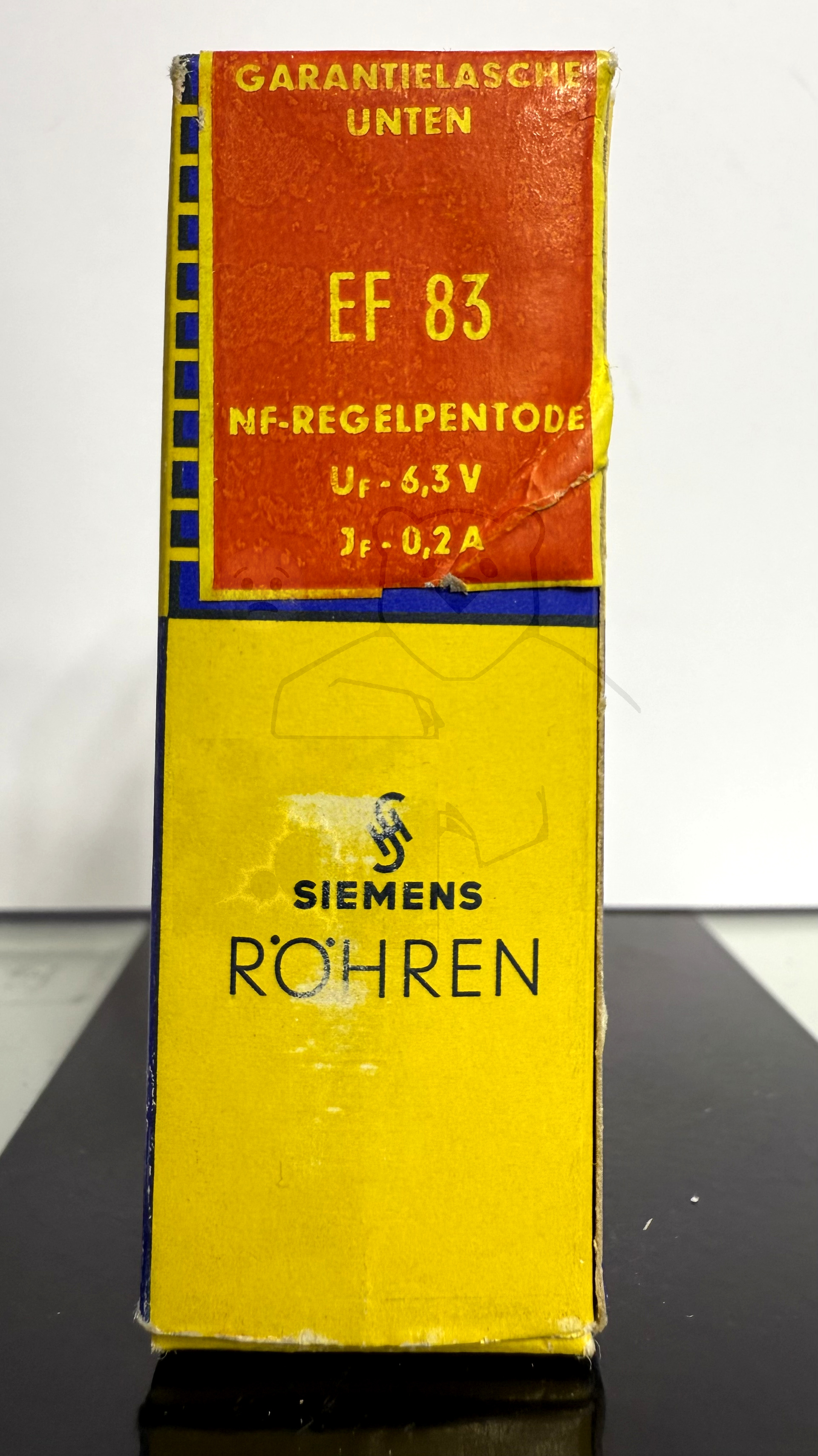 Röhre EF83 #3871 Verpackung Bild 1