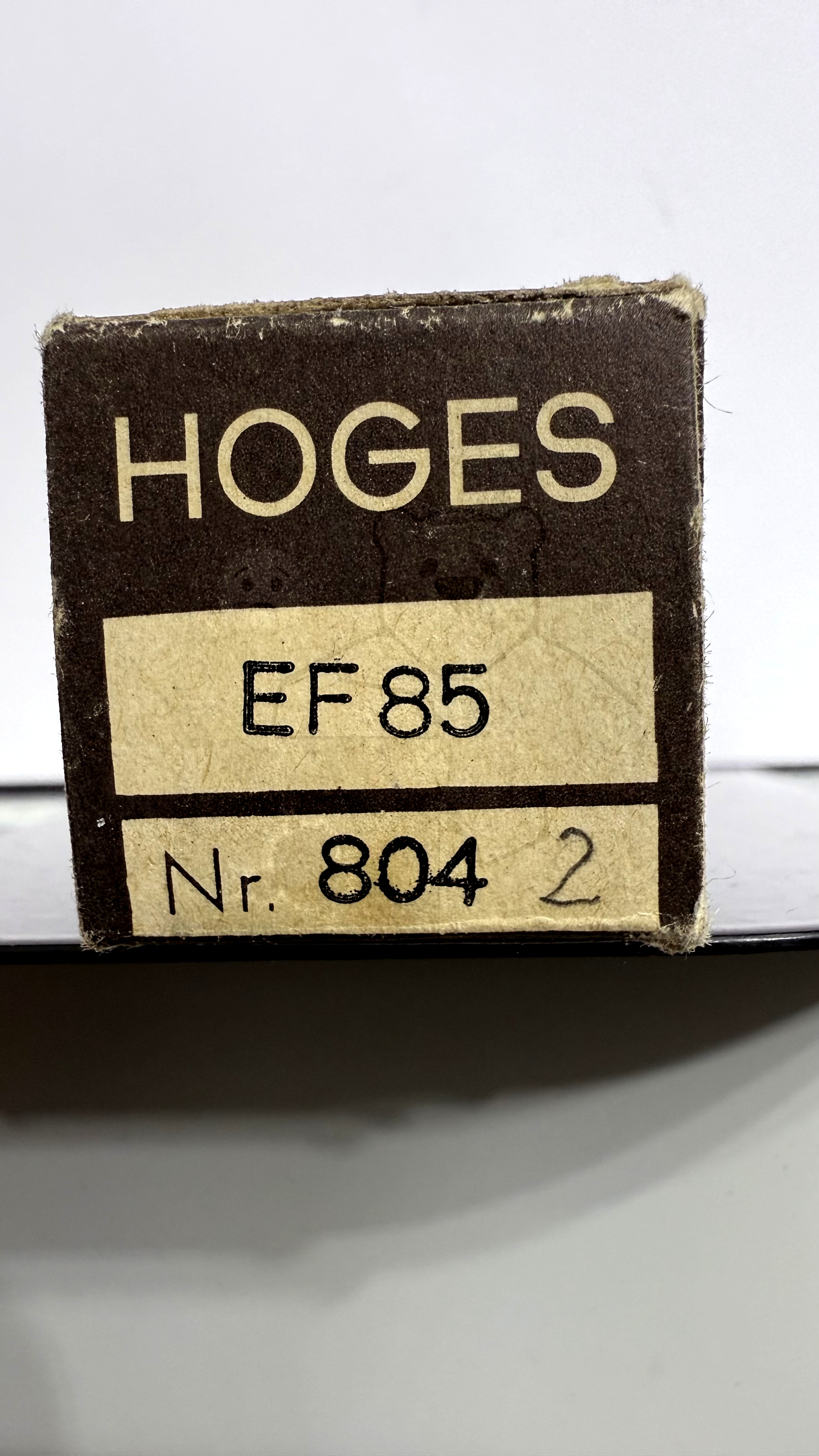 Röhre EF85 #7140 Verpackung Bild 3