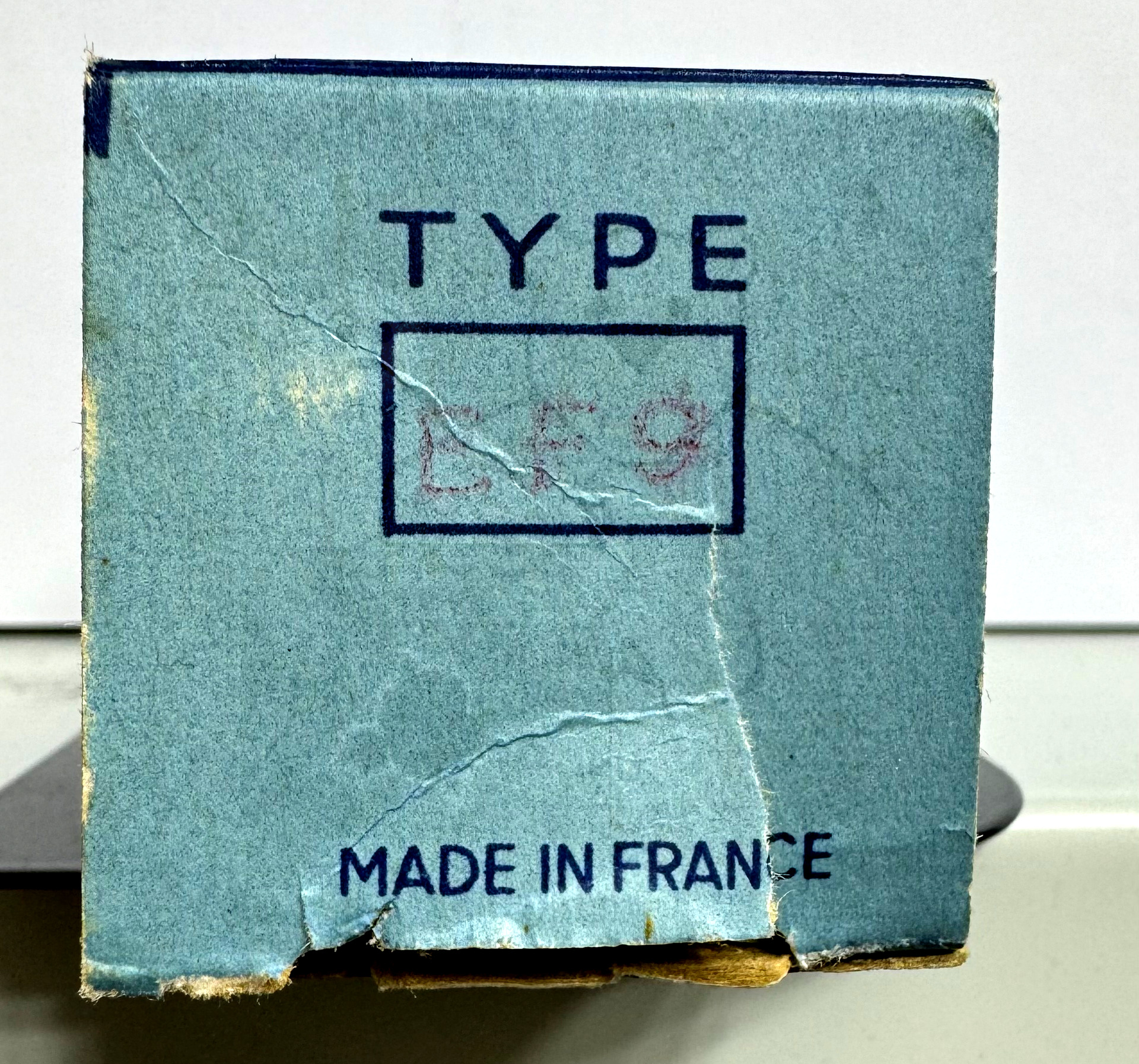 Röhre EF9 #7650 Verpackung Bild 3