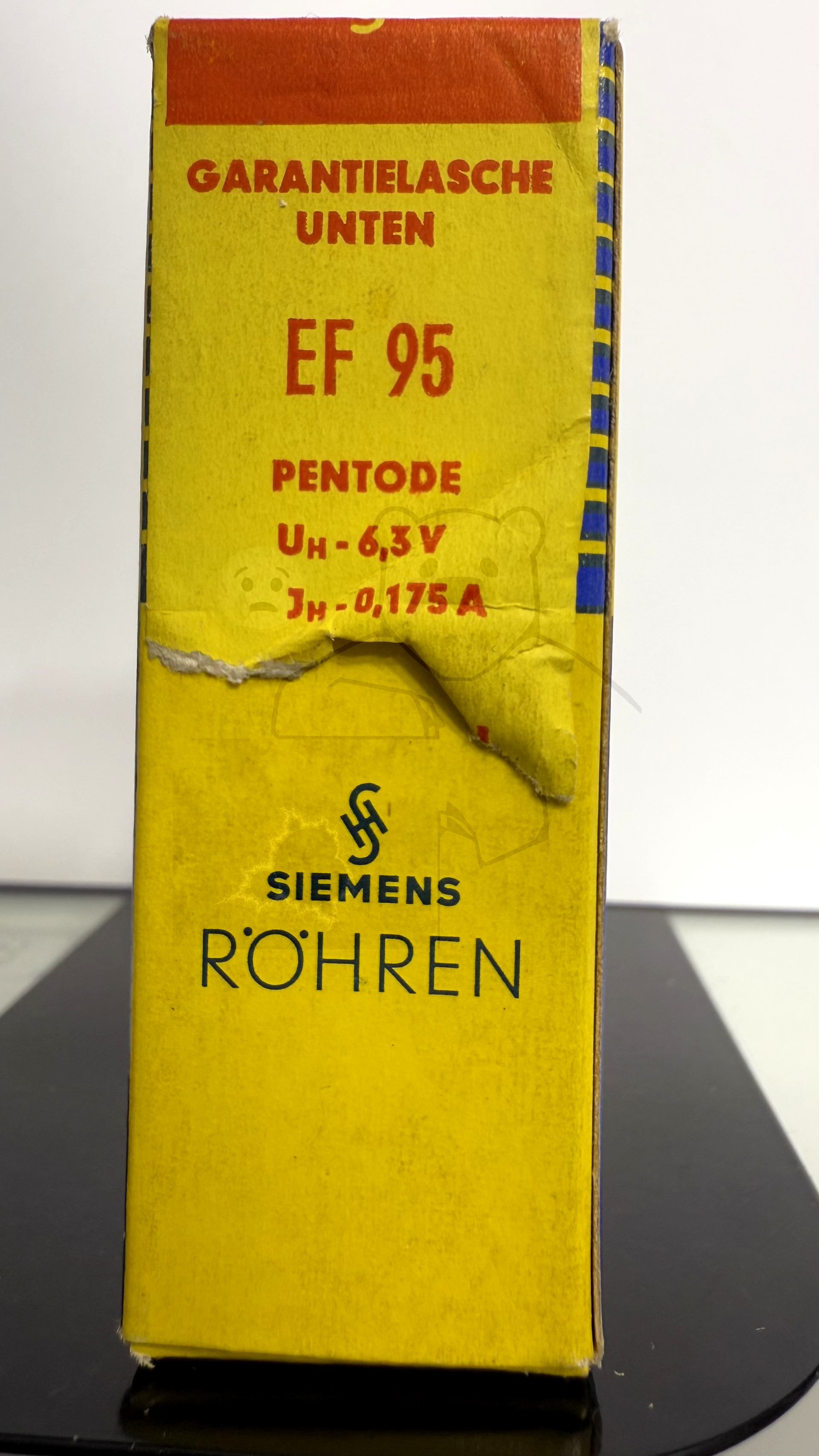 Röhre EF95 #7892 Verpackung Bild 3