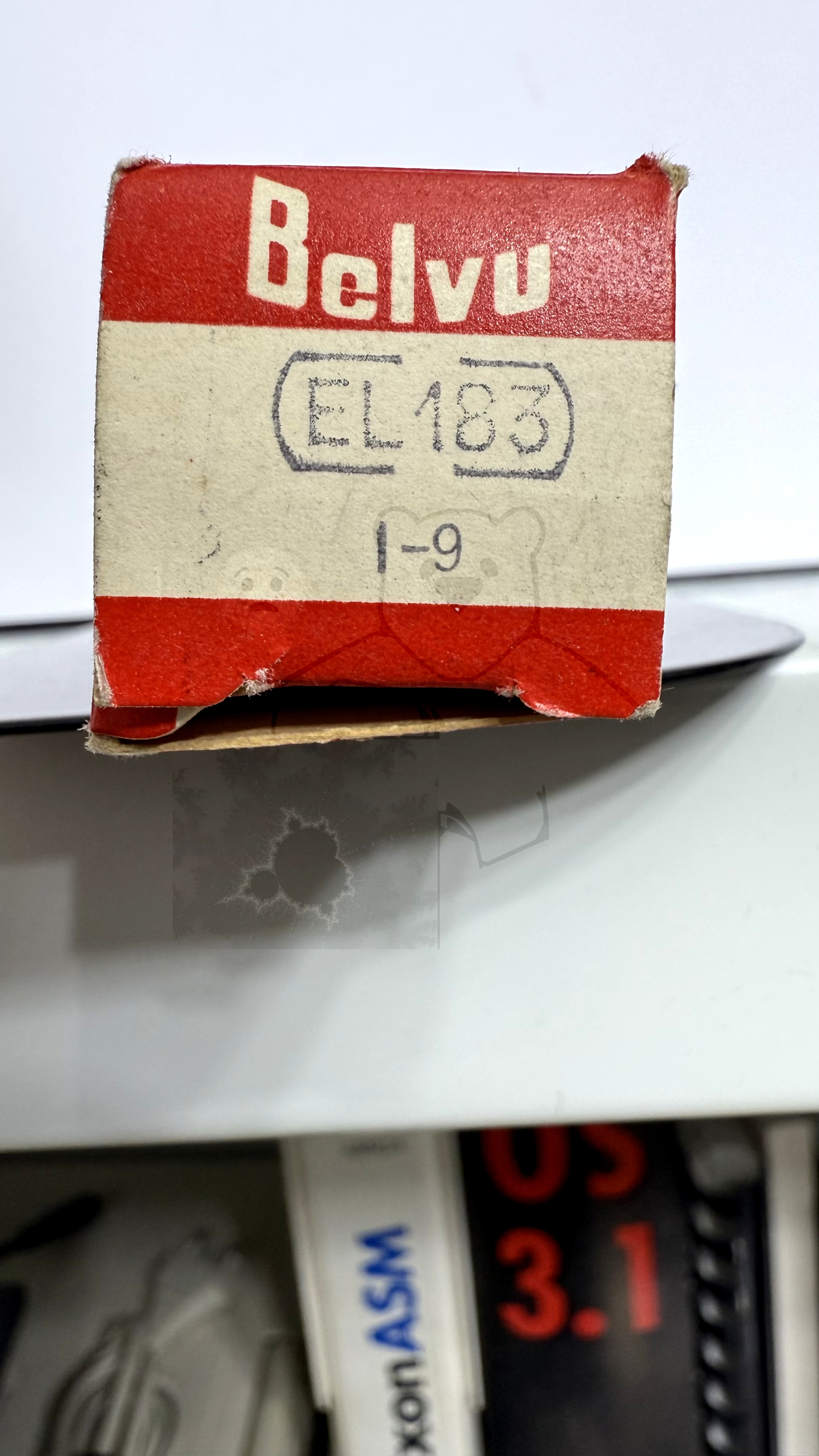 Röhre EL183 #7160 Verpackung Bild 3