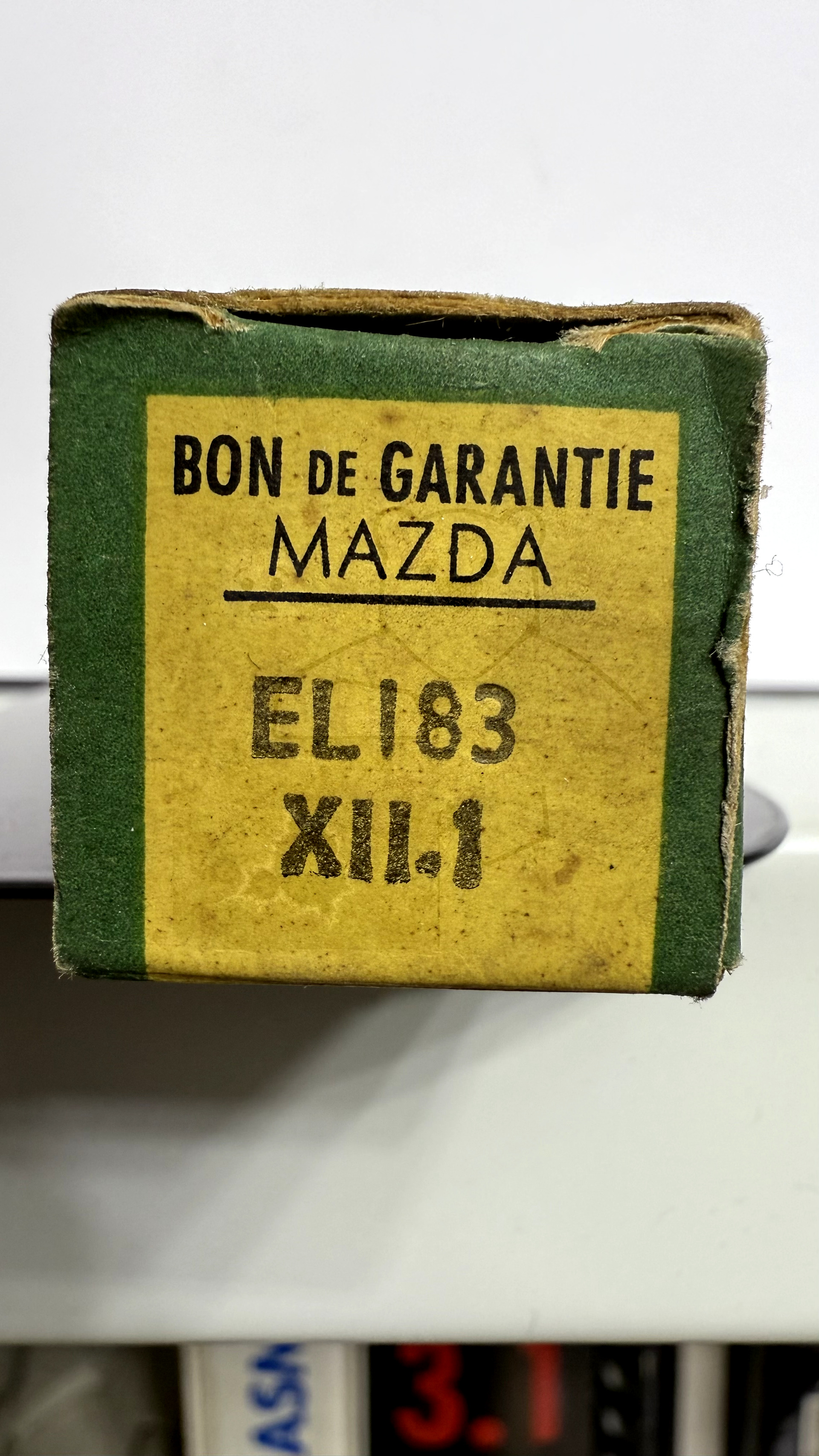 Röhre EL183 #7182 Verpackung Bild 3