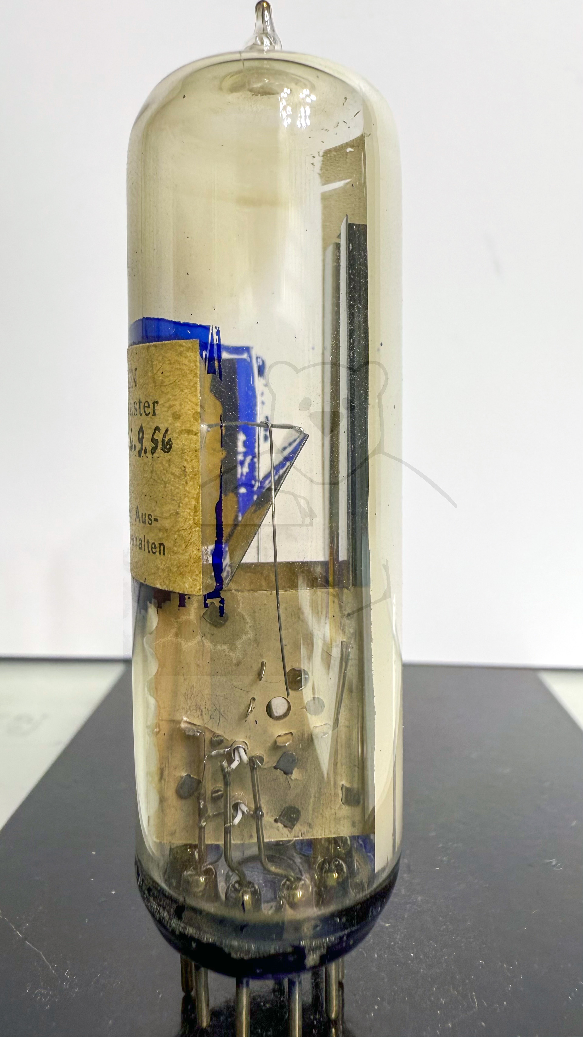 Röhre EM803 Entwicklungsmuster vom 26-09-1956 #7774 Bild 02
