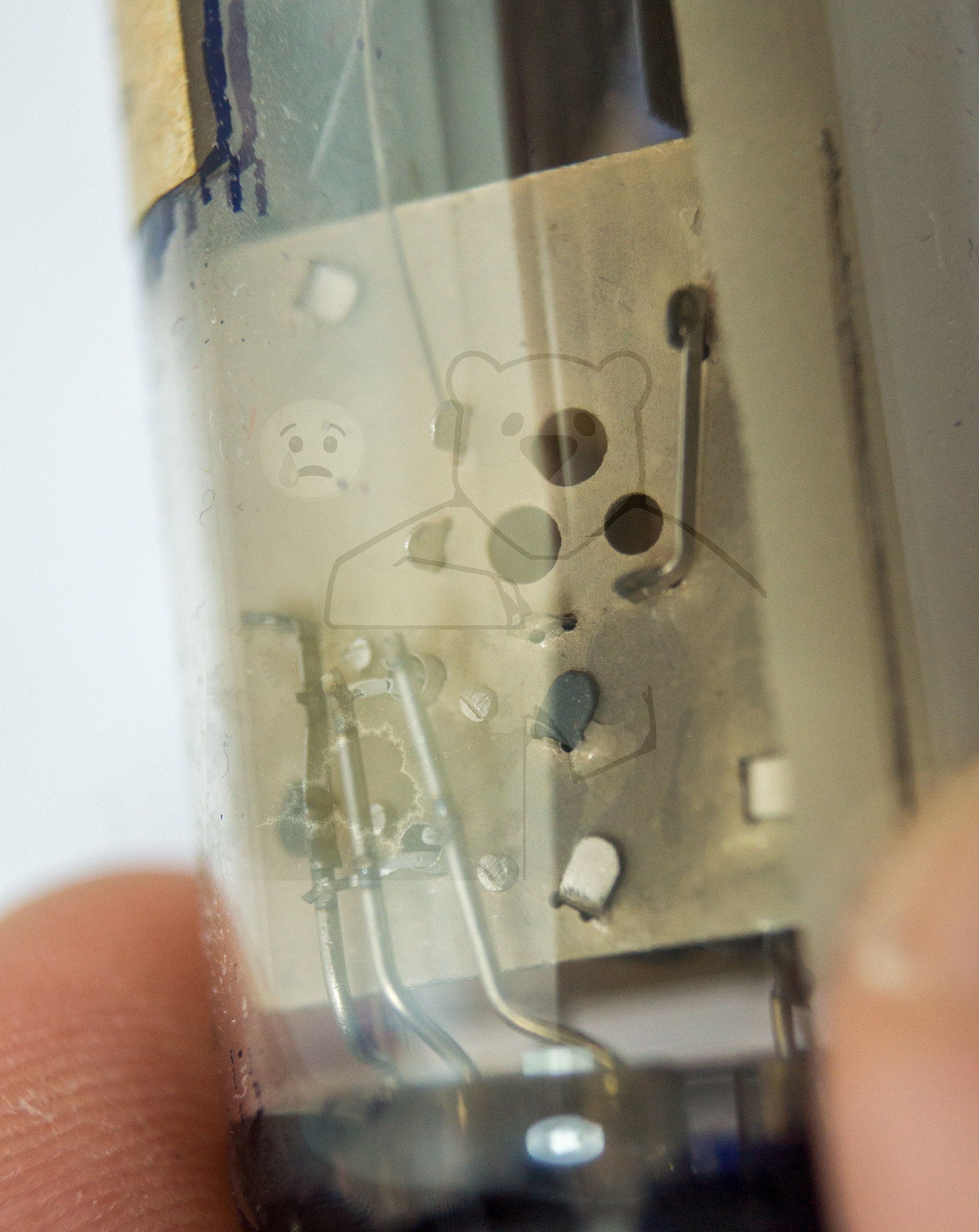 Röhre EM803 Entwicklungsmuster vom 26-09-1956 #7774 Bild 09