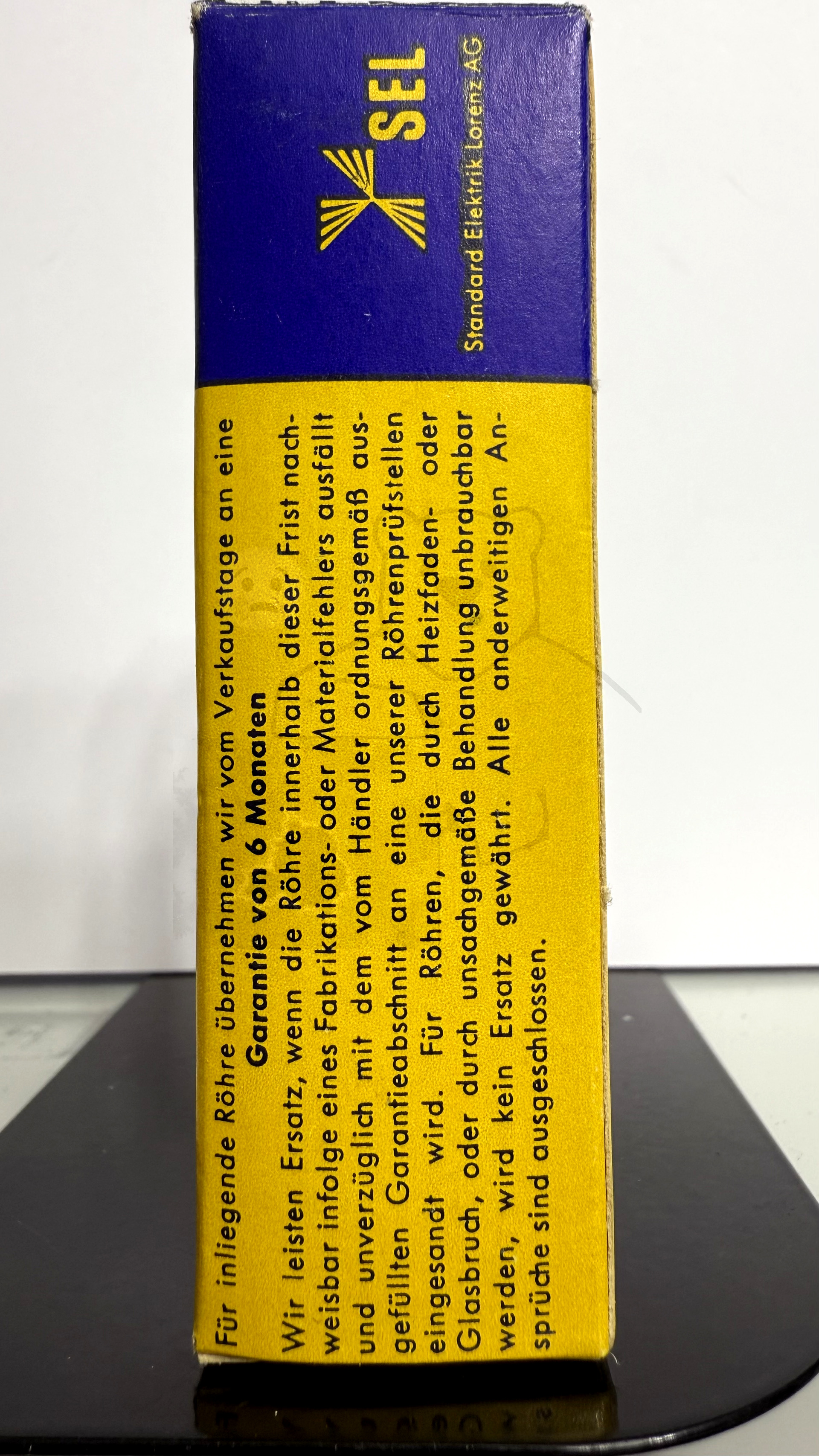 Röhre EY86 #3614 Verpackung Bild 4