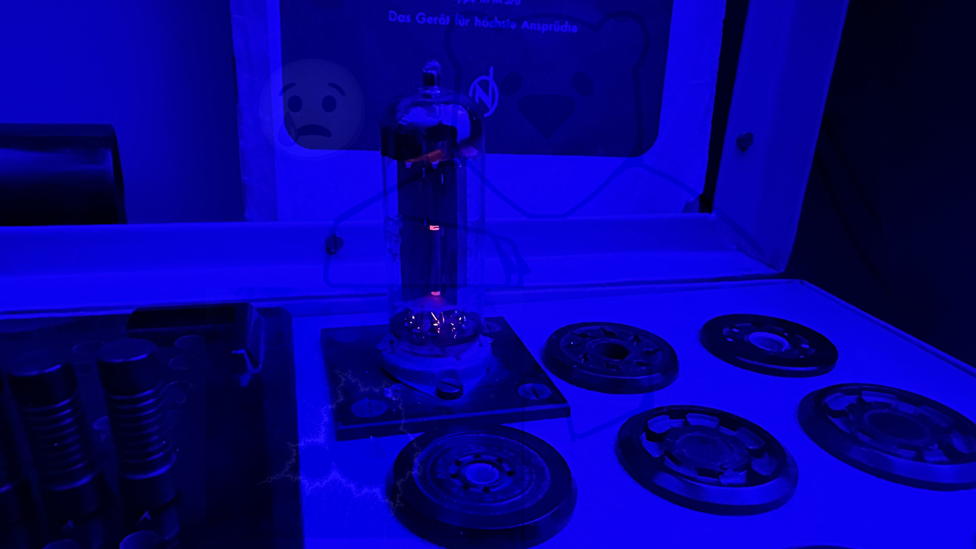 Röhre EZ80 #3564 In Betrieb Bild 2