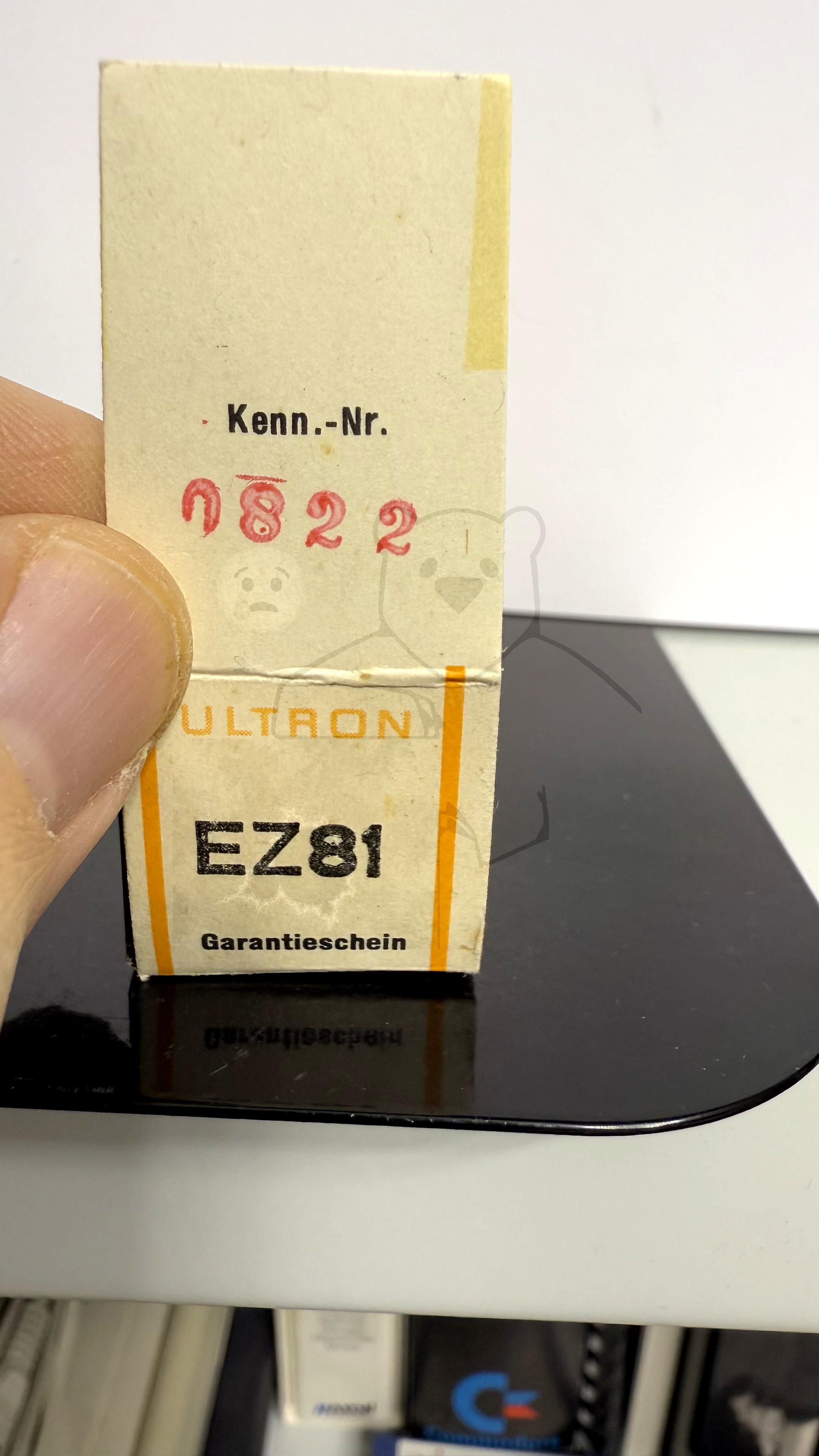 Röhre EZ81 #5919 Verpackung Bild 2