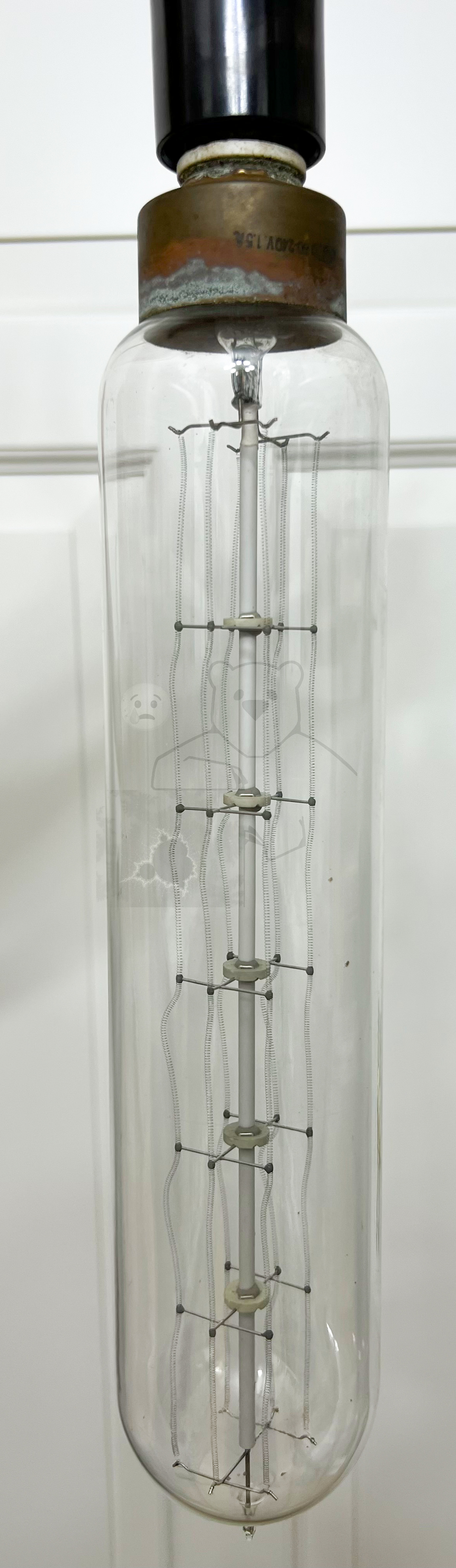 Röhre Eisen-Wasserstoff Widerstand 80-240V, 1,5A #3983 Bild 1