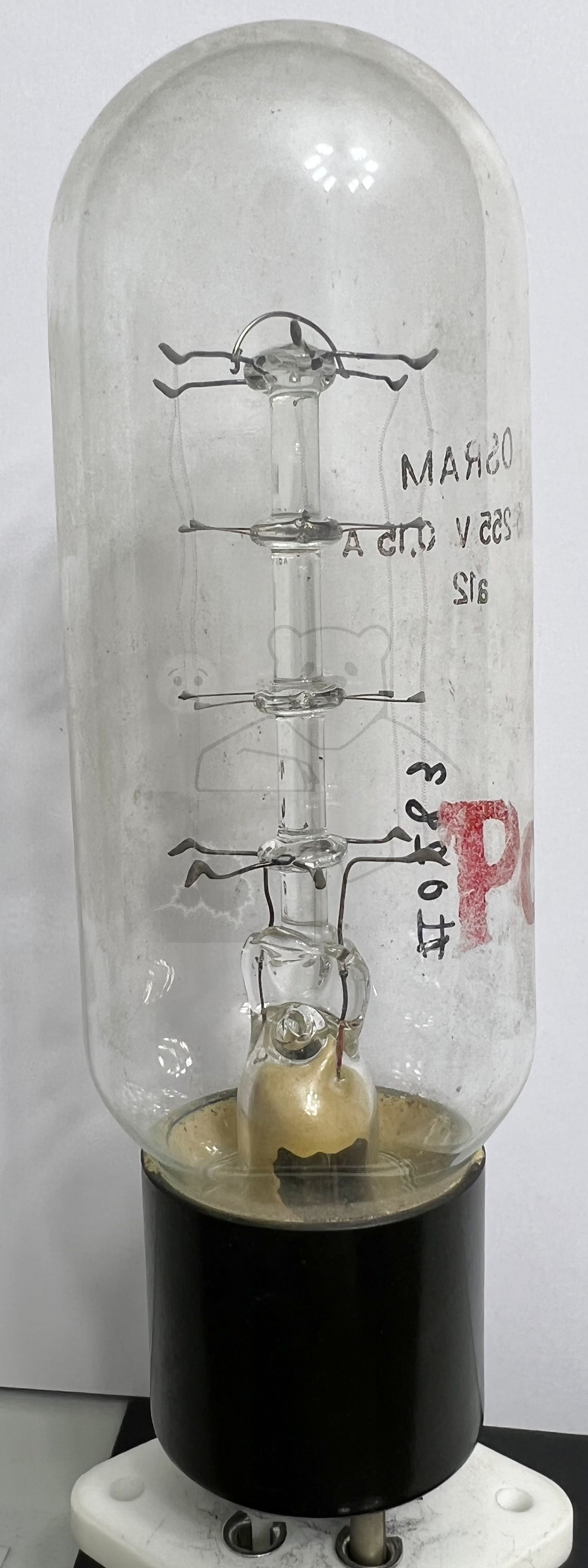 Röhre Eisen-Wasserstoff Widerstand 85-255V 0,15A #0283 Bild 1