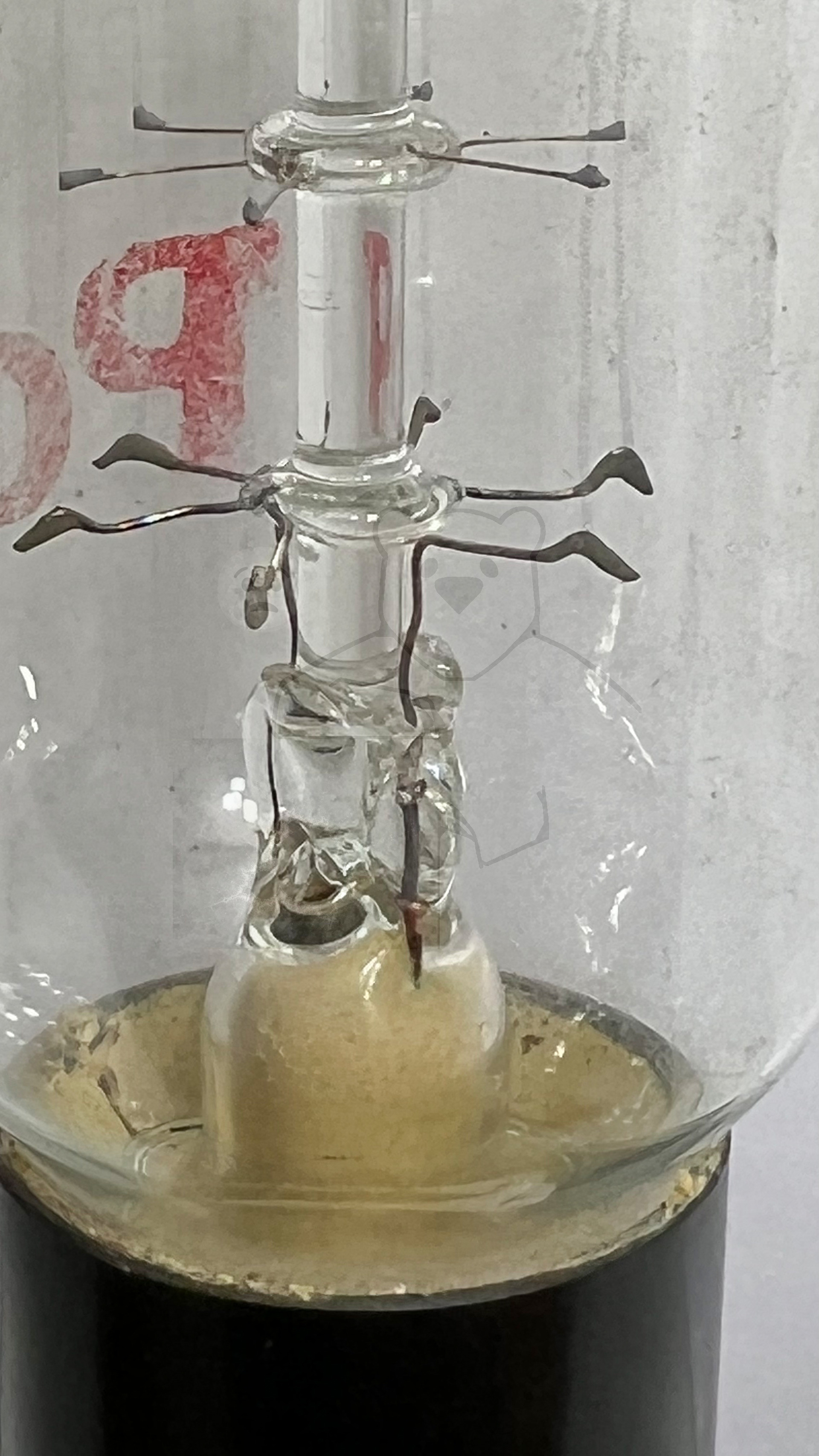 Röhre Eisen-Wasserstoff Widerstand 85-255V 0,15A #0283 Bild 4