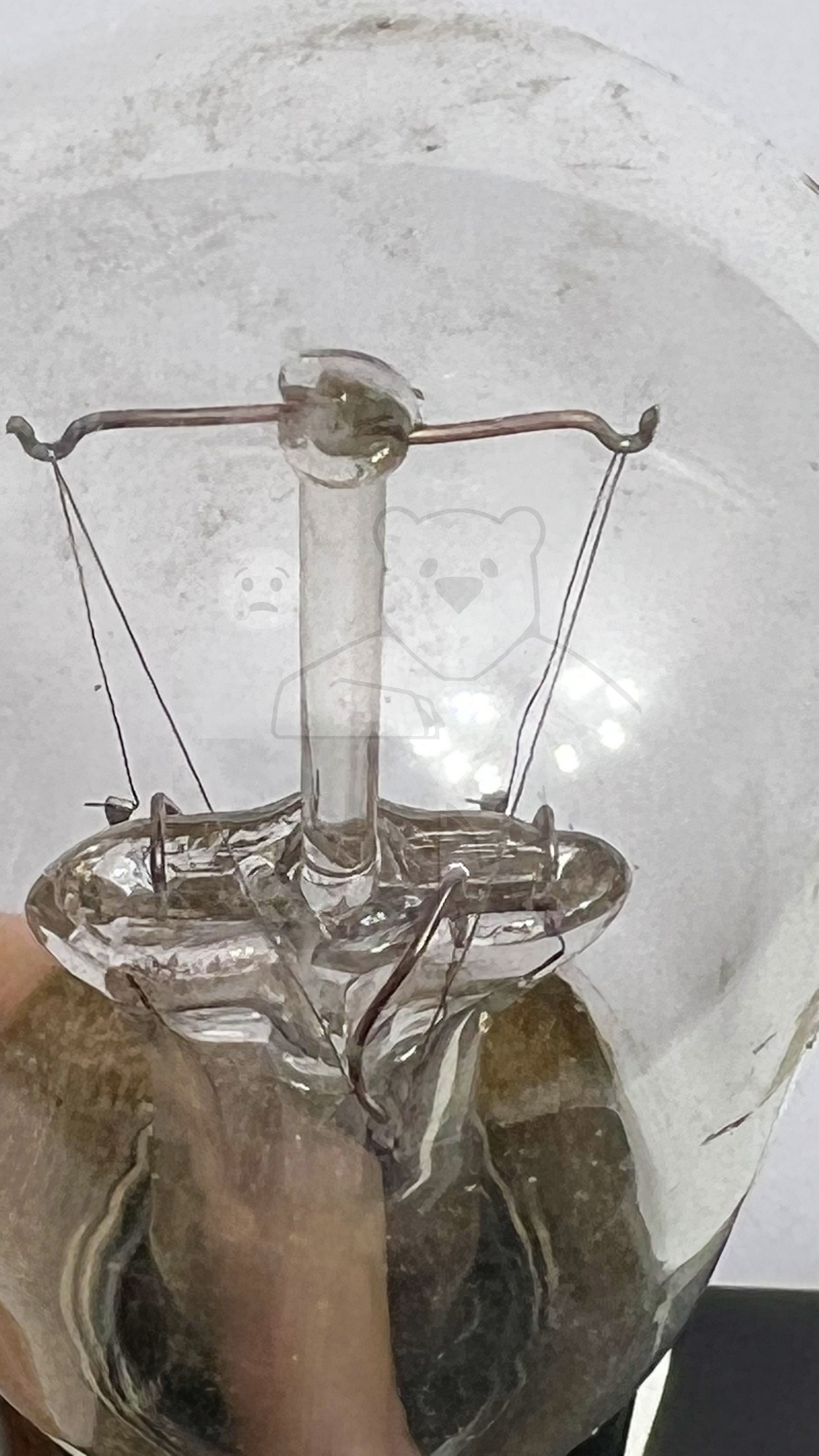 Röhre Eisen-Wasserstoff Widerstand W20 #6956 Bild 2