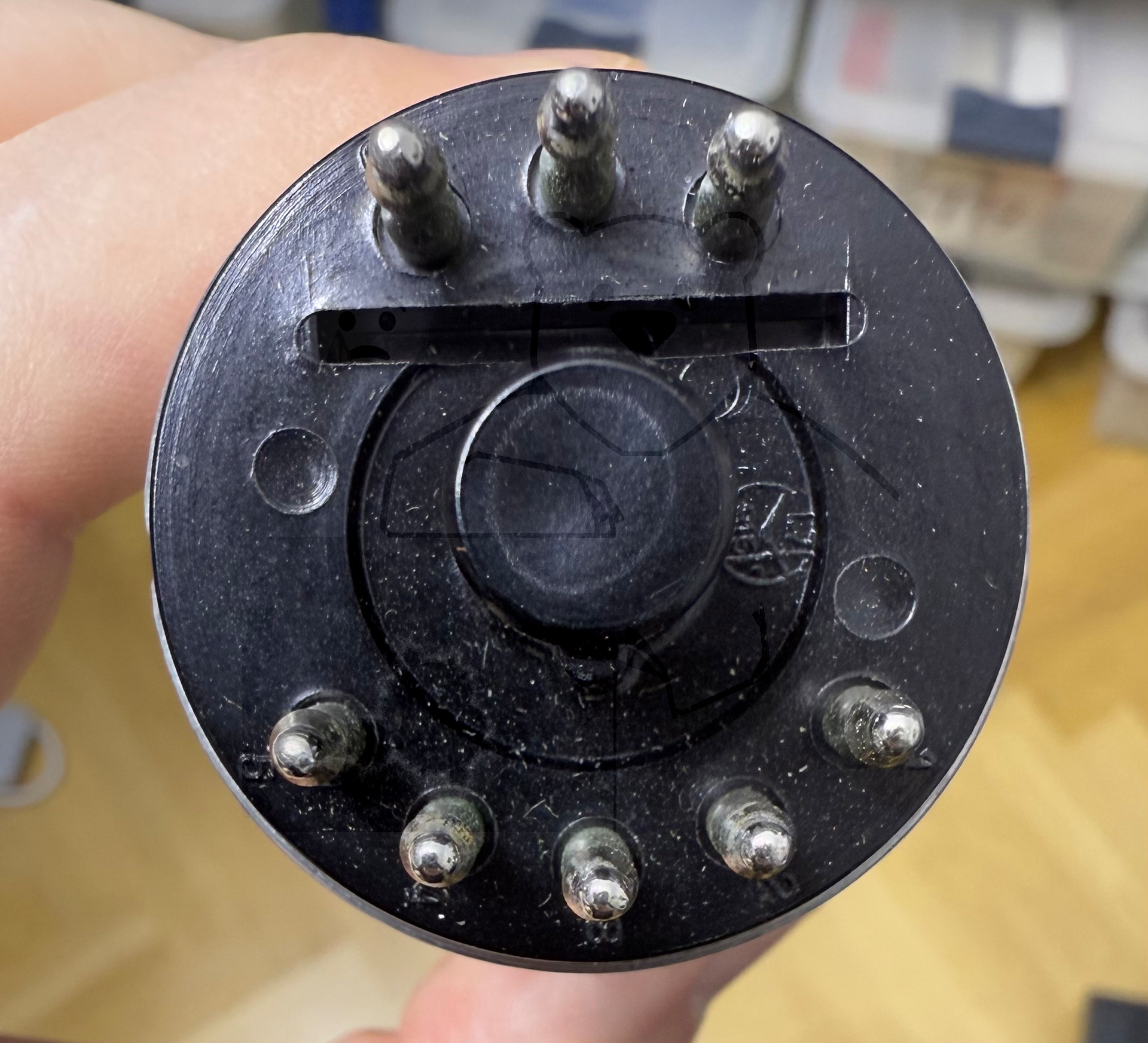 Röhre F2a11 #7855 Bild 21