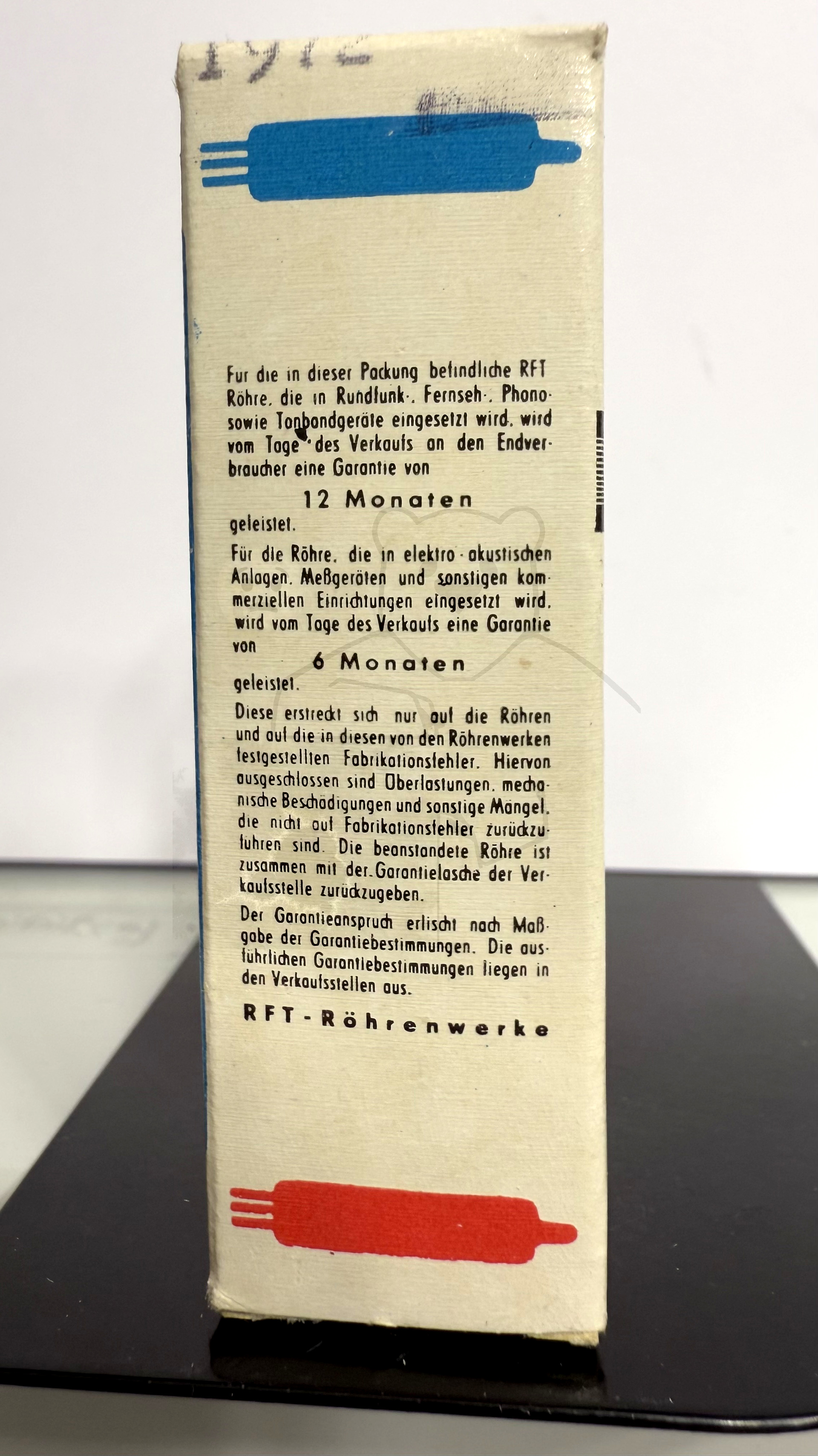Röhre IF860 #6132 Verpackung Bild 2