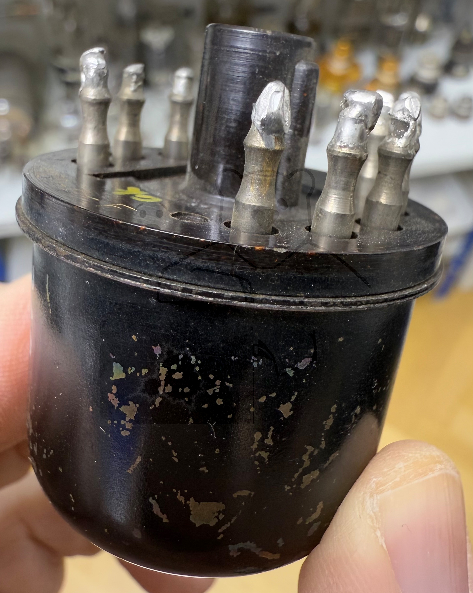 Röhre KT211 (Stahlröhrensockel, 8pol) #8401 Bild 4