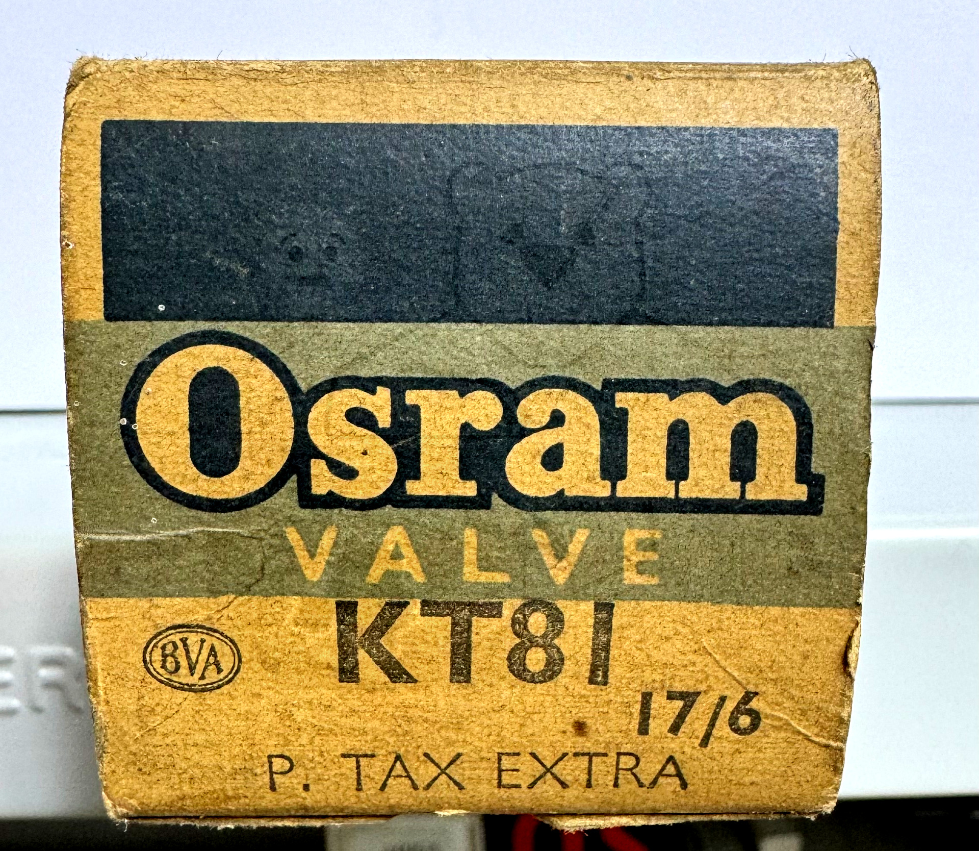 Röhre KT81 #7649 Verpackung Bild 4