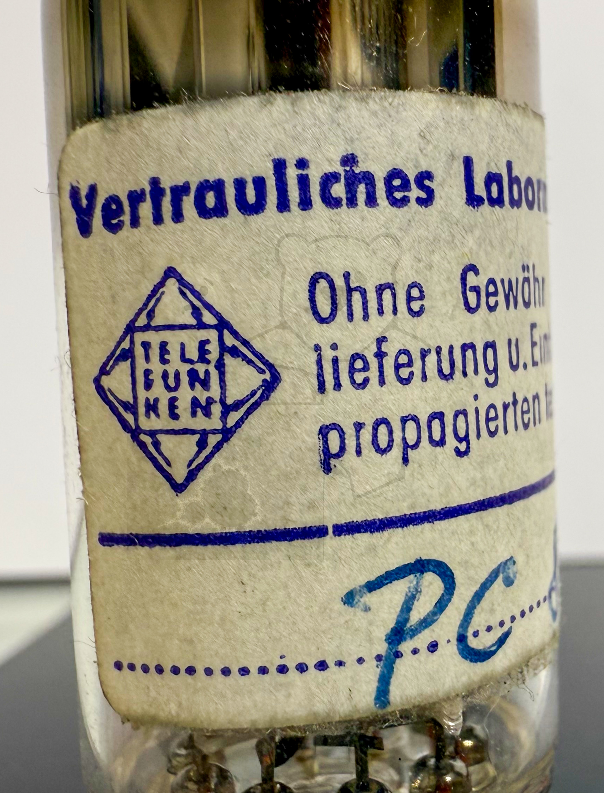 Röhre PC86 #3520 Labormuster Bild 2