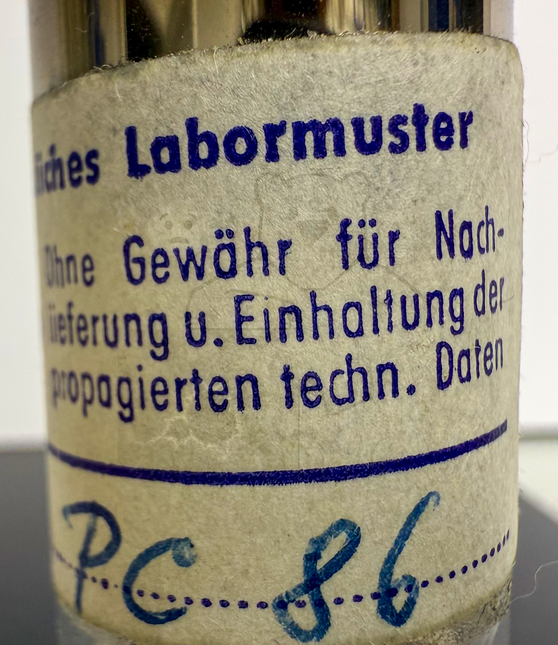 Röhre PC86 #3520 Labormuster Bild 3