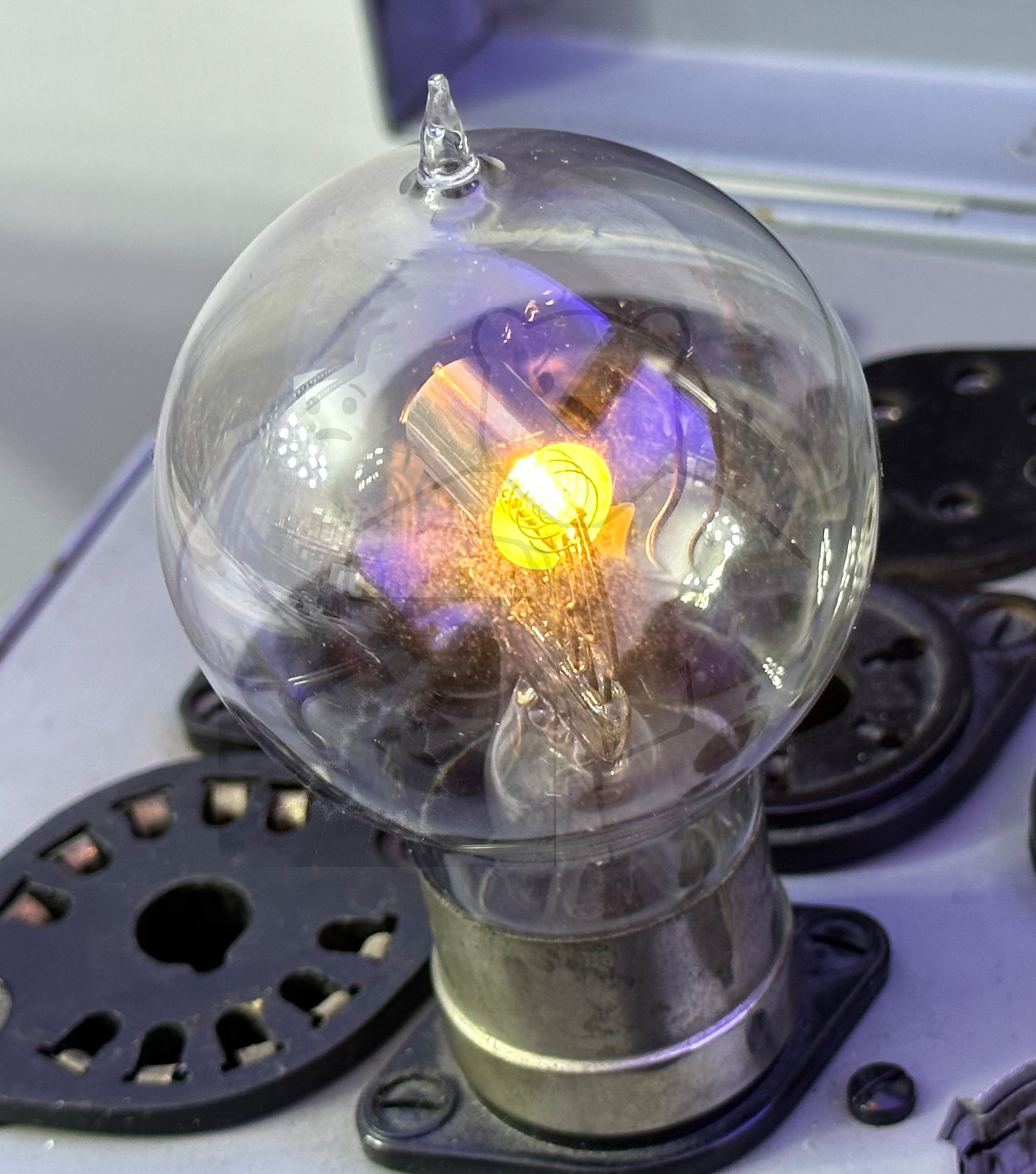 Röhre Philips D vi #7779 In Betrieb Bild 1