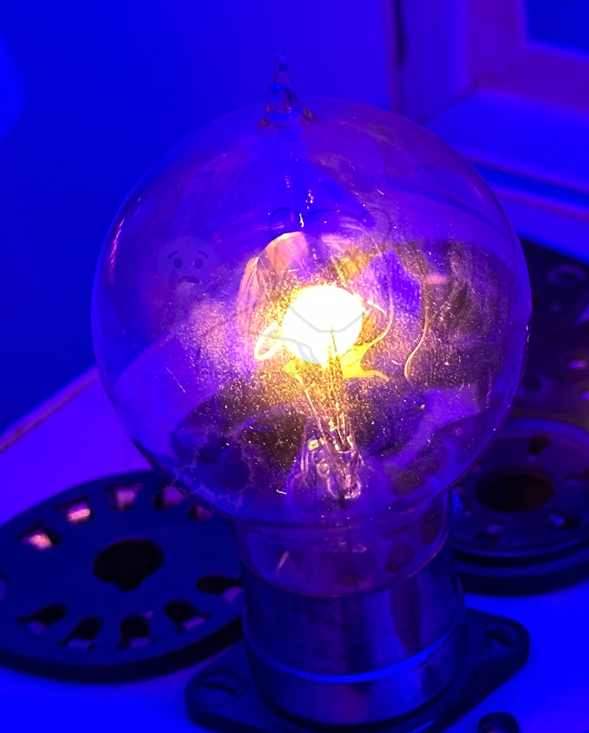 Röhre Philips D vi #7779 In Betrieb Bild 2