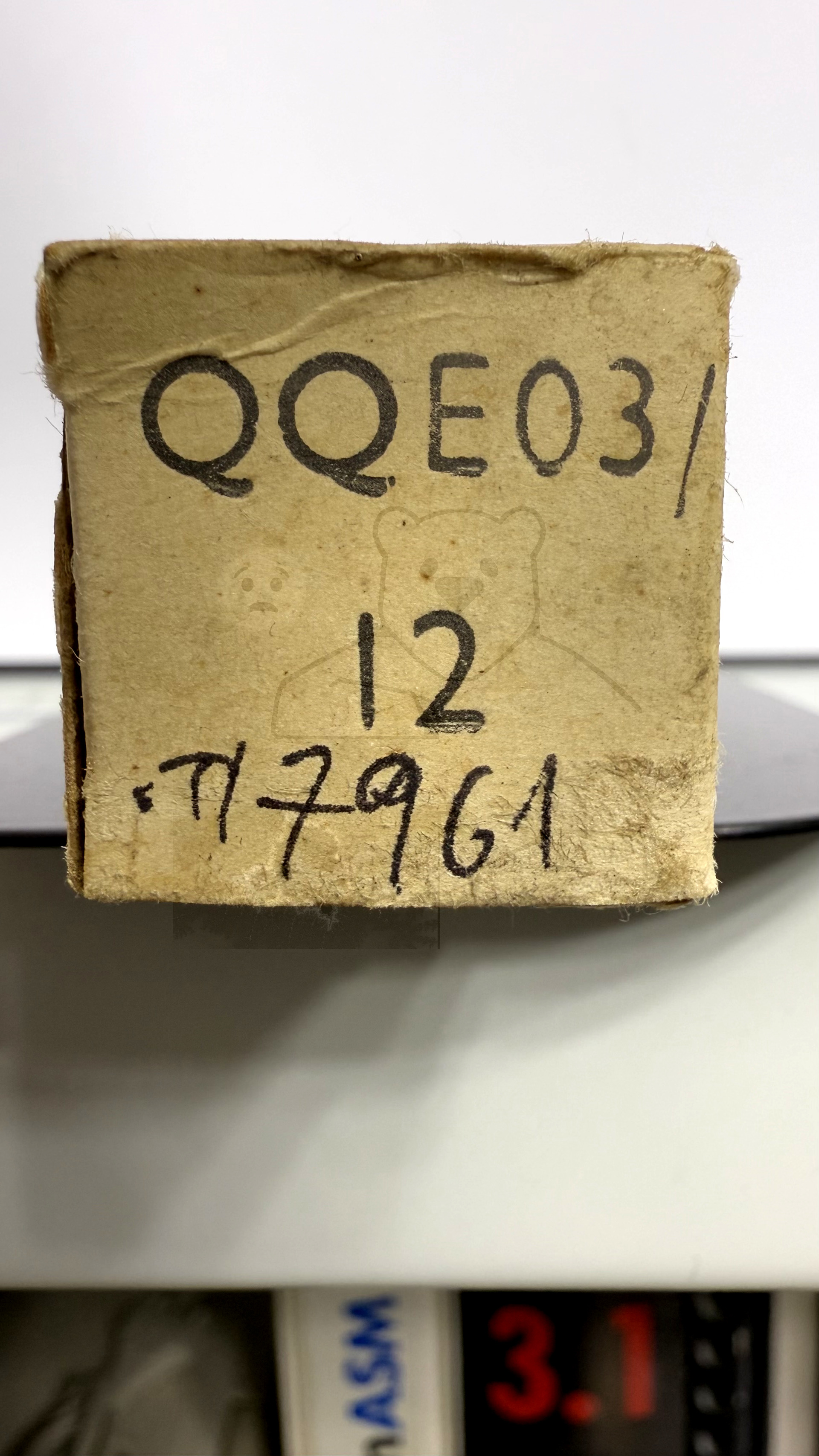 Röhre QQE03-12 #7961 Verpackung Bild 2