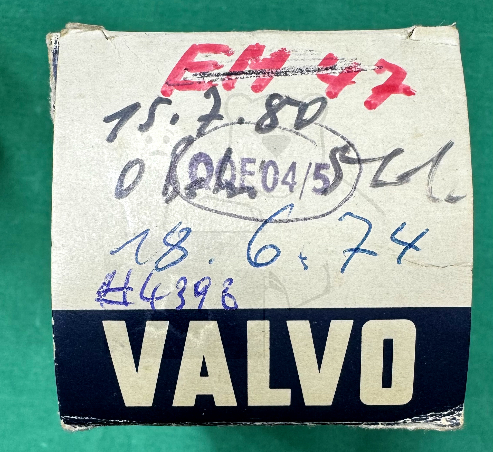 Röhre QQE04-5 #4399 Verpackung Bild 1