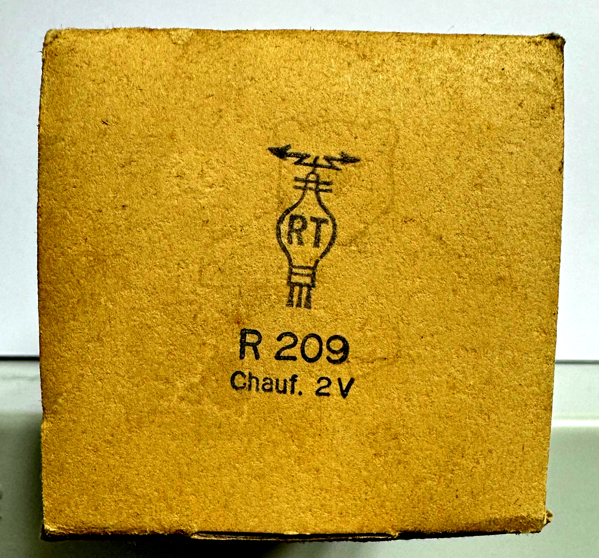 Röhre R209 #7645 Verpackung Bild 2