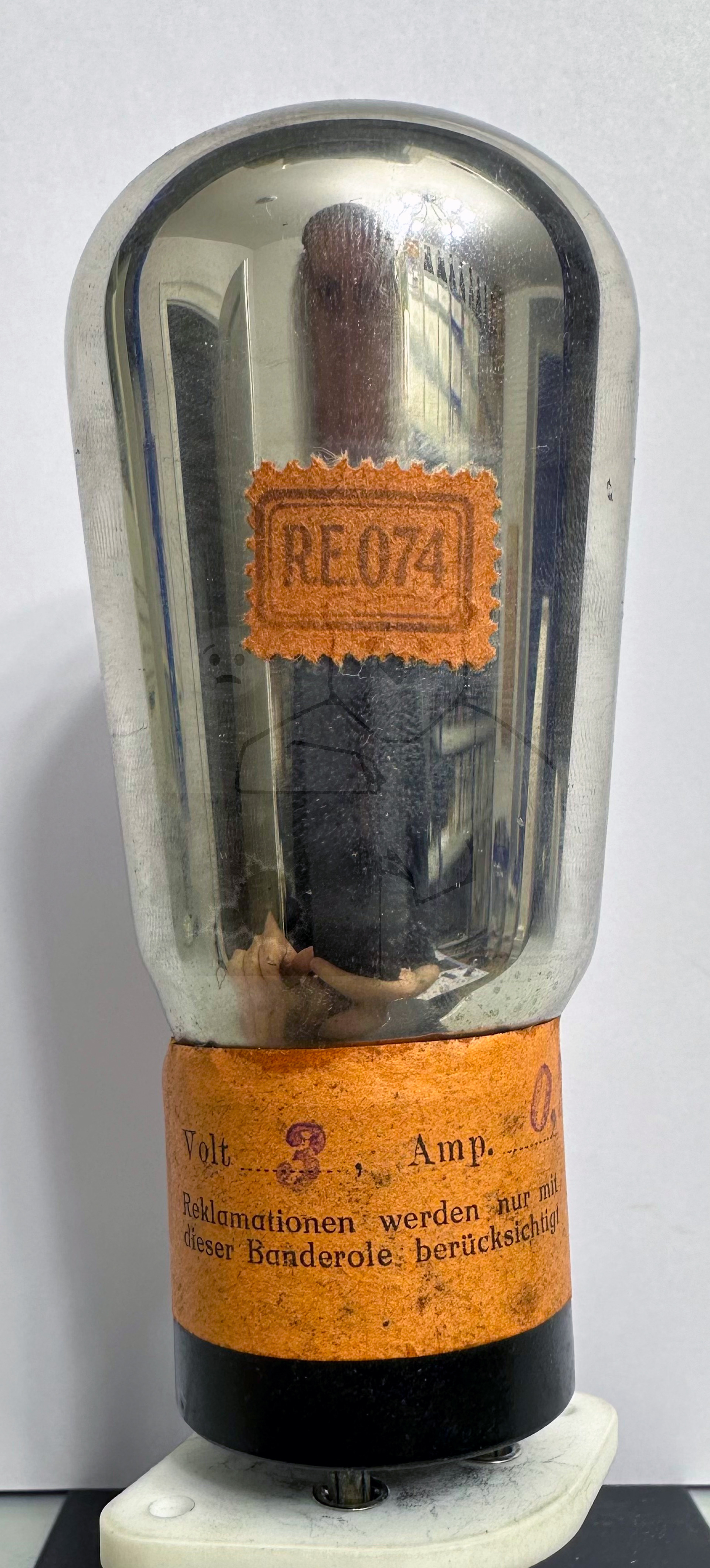 Röhre RE074 #6808 Bild 1 - Röhre wurde professionell repariert