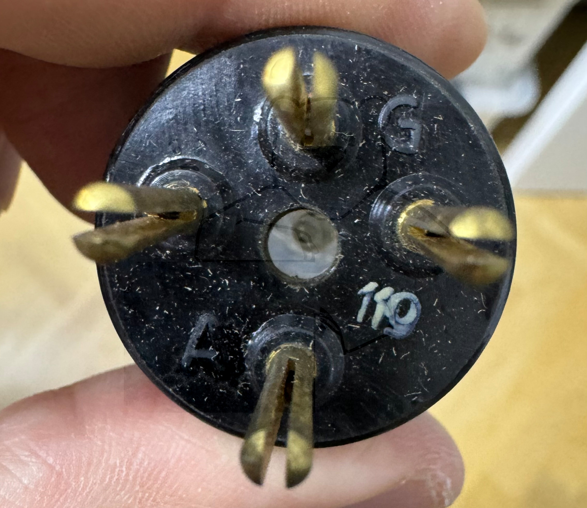 Röhre RE154 #0270 Bild 7