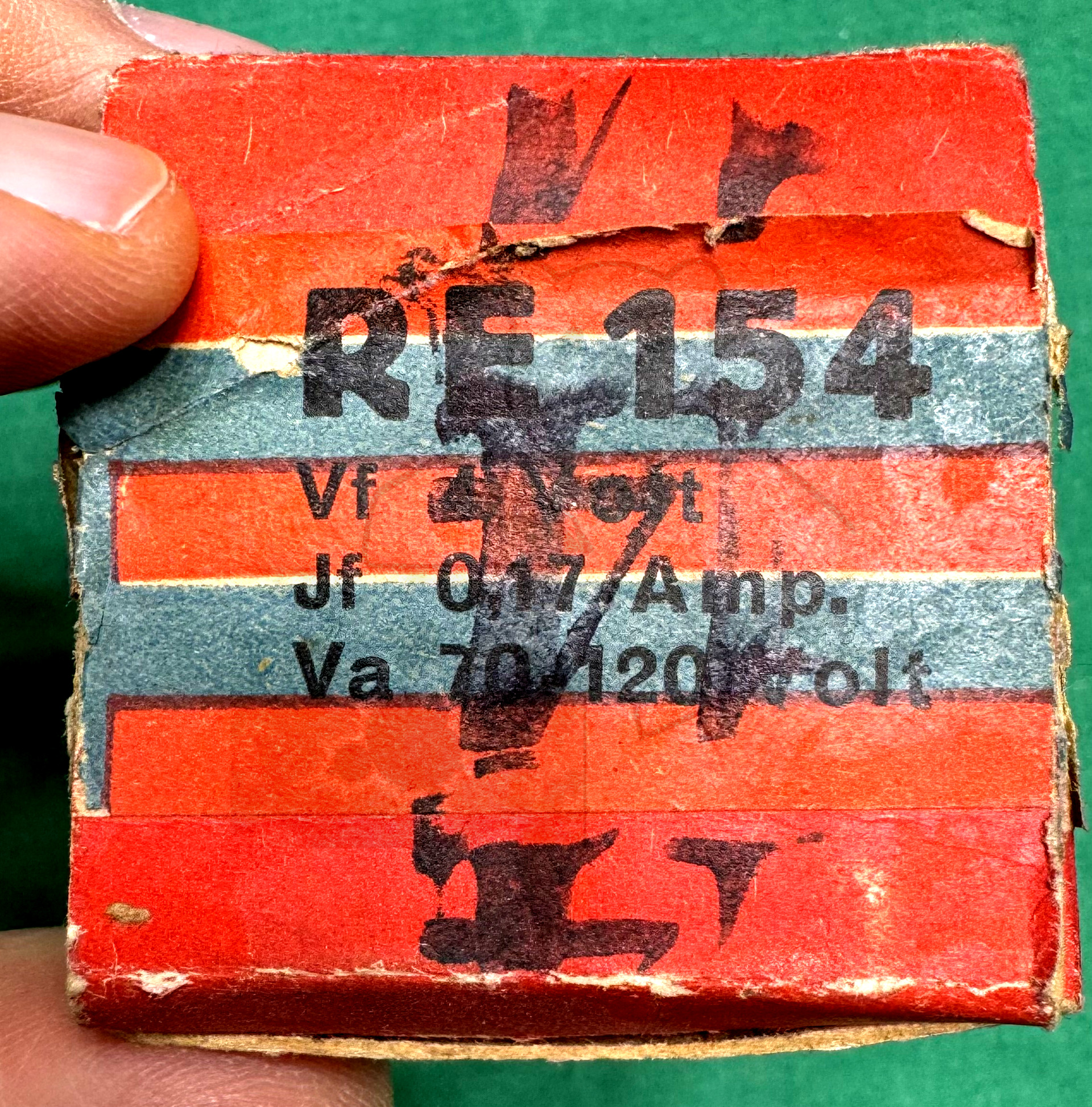 Röhre RE154 #0270 Verpackung Bild 4