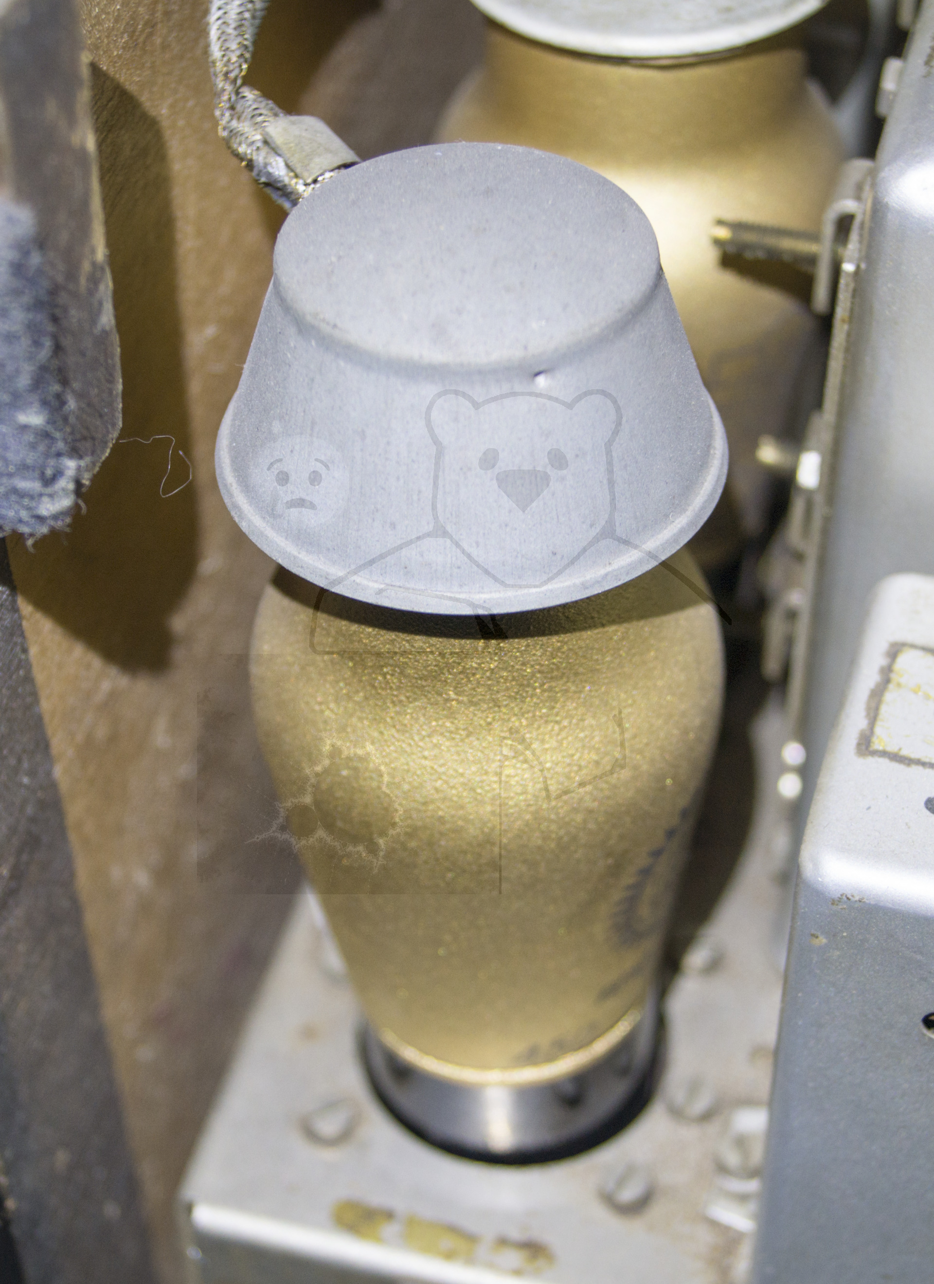 Röhre RENS1234 #6348 Bild 1, Verbaut in einem restaurierten 'Siemens 48 WLK'