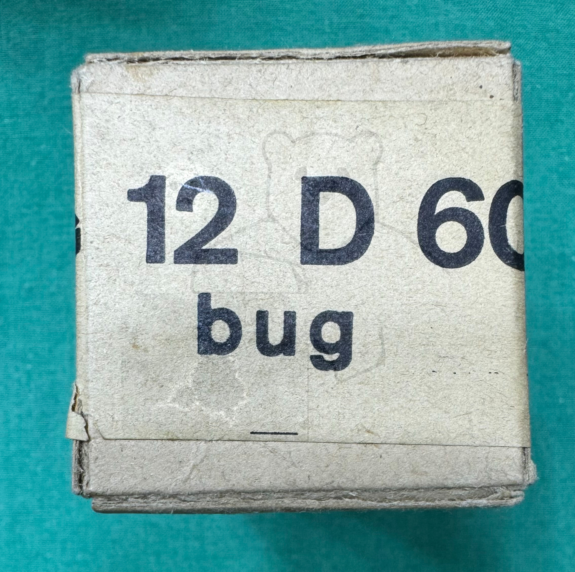 Röhre RG12D60 #6638 Verpackung Bild 1