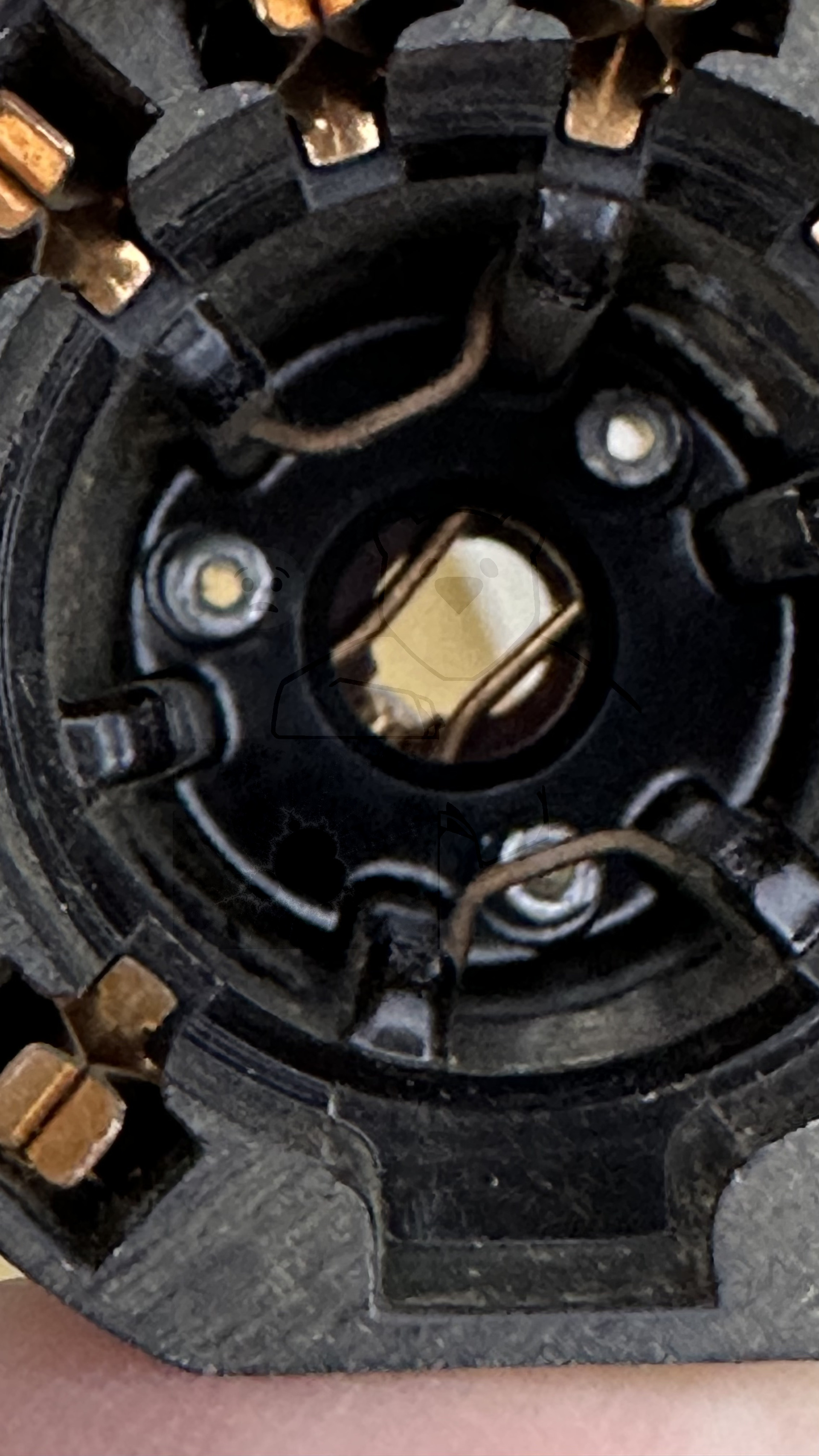 Röhre RL2,4P2 #0071 Fassung Bild 5