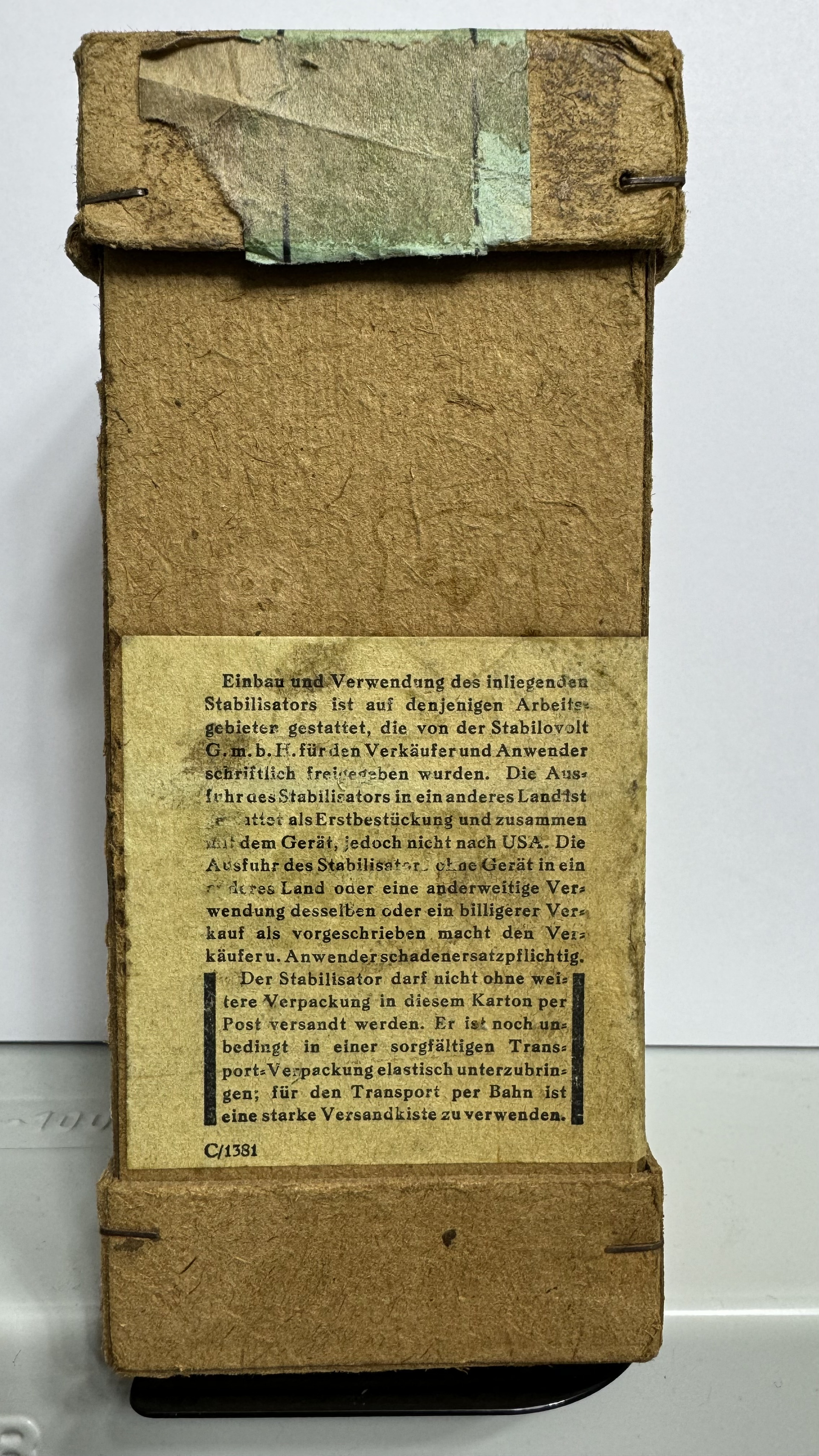 Röhre STV280-40 #4757 Verpackung Bild 6