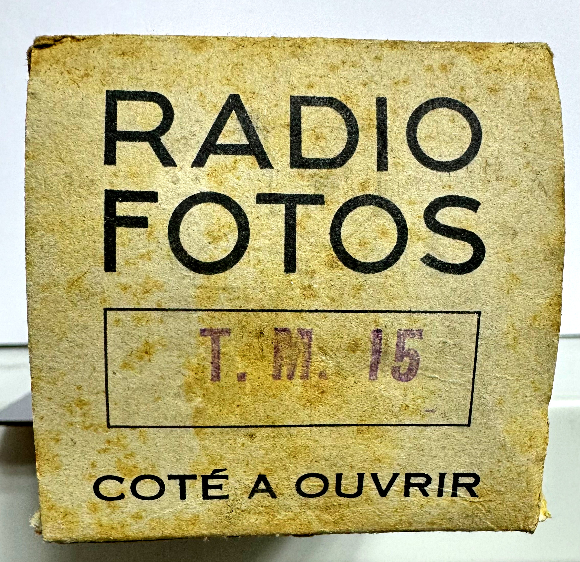 Röhre TM15 #3897 Verpackung Bild 2