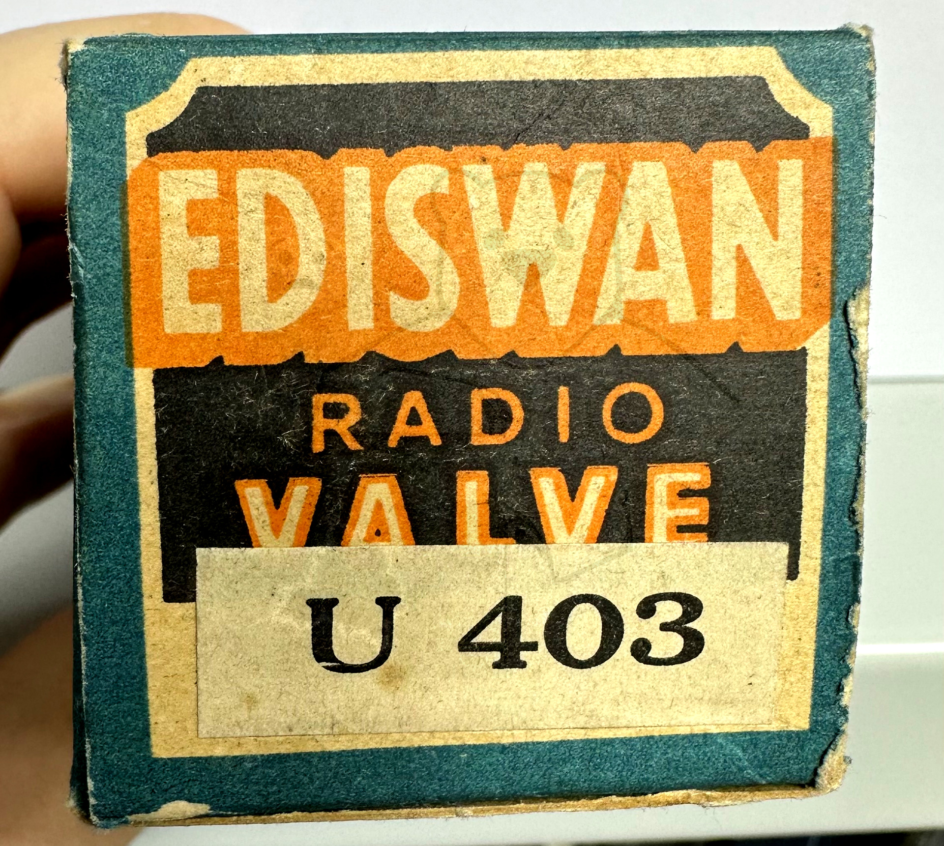 Röhre U403 #4783 Verpackung Bild 5