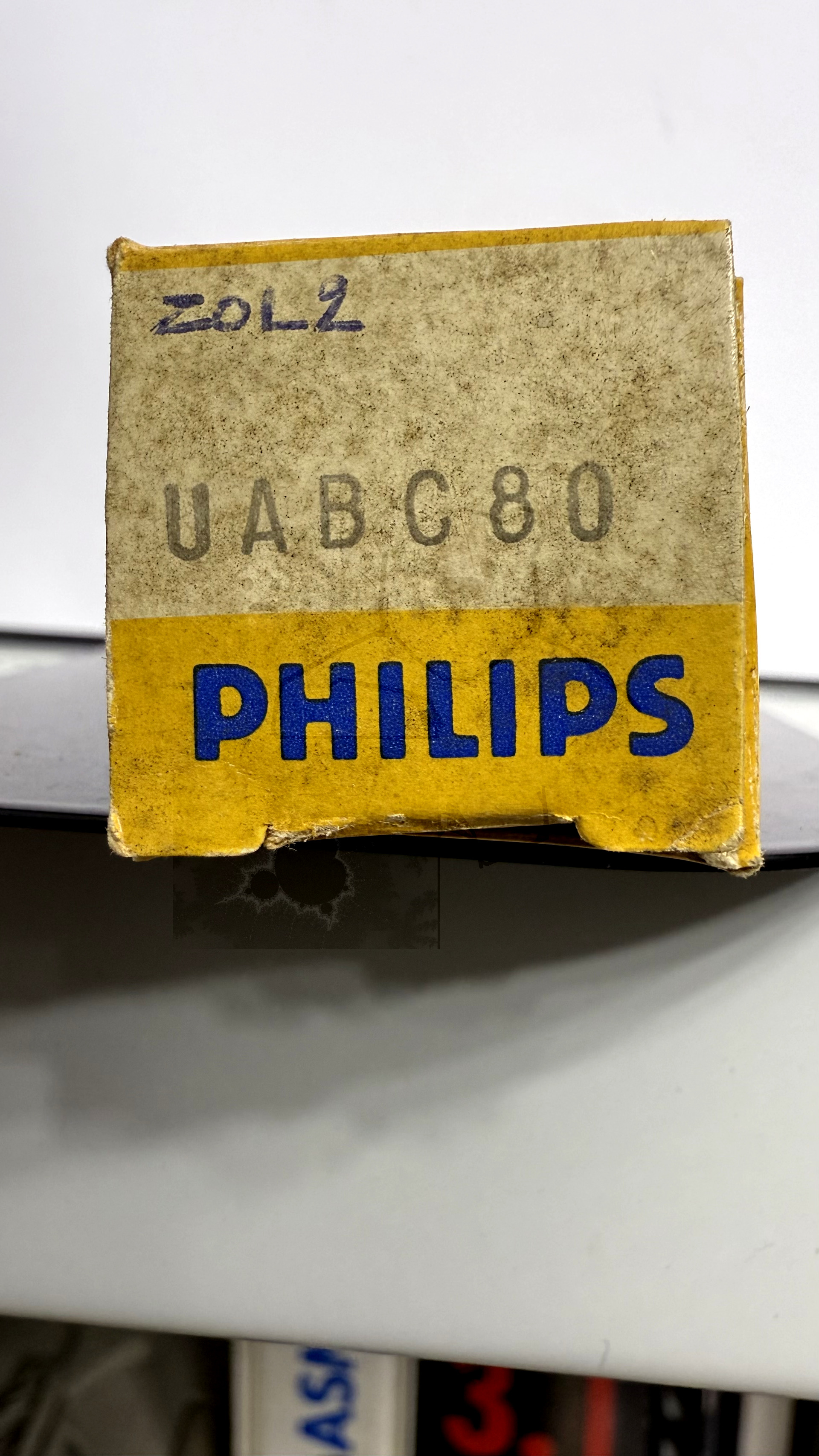 Röhre UABC80 #4206 Verpackung Bild 2