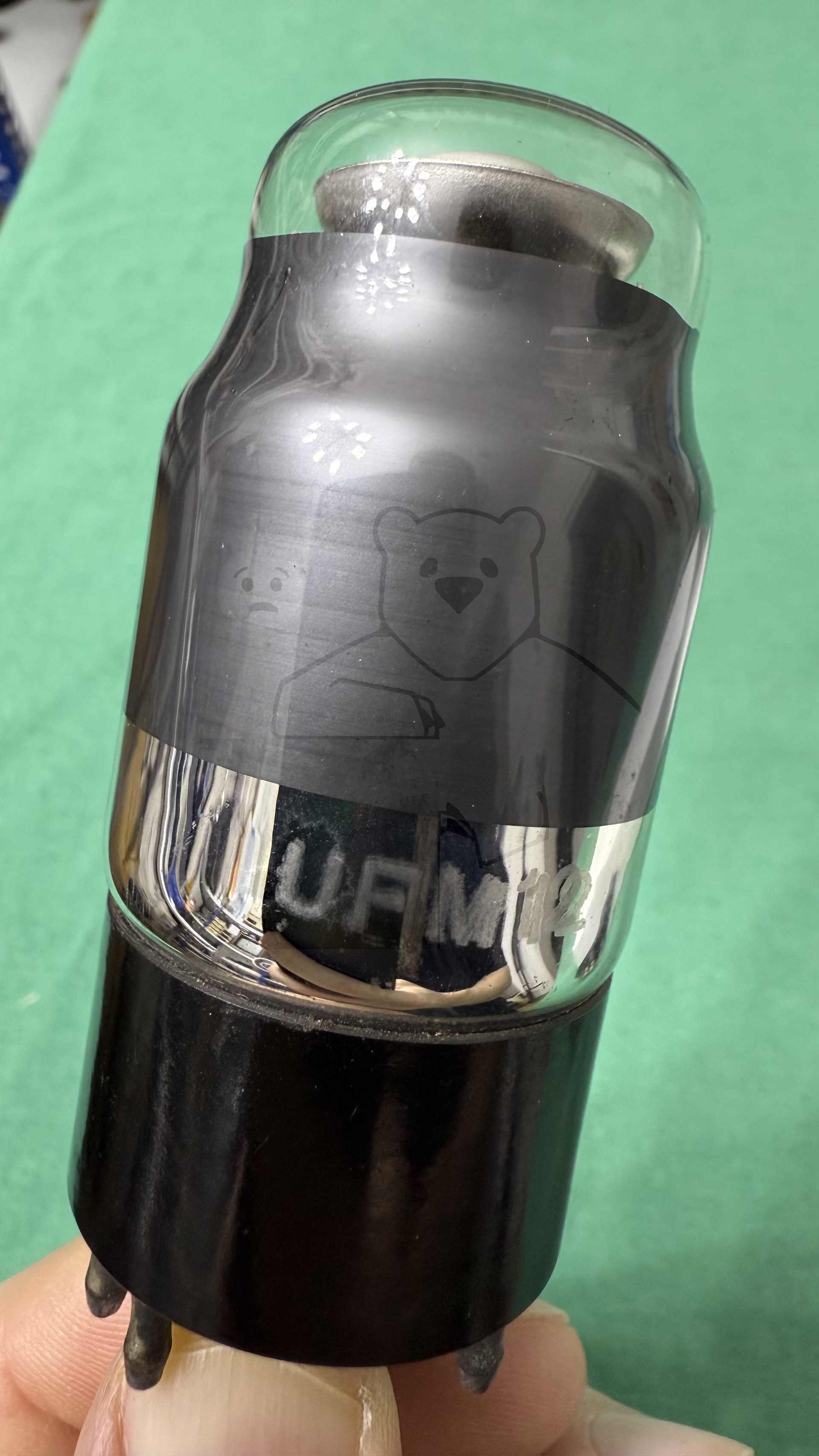 Röhre UFM12 #5906 Prototyp - Musterröhre Bild 12