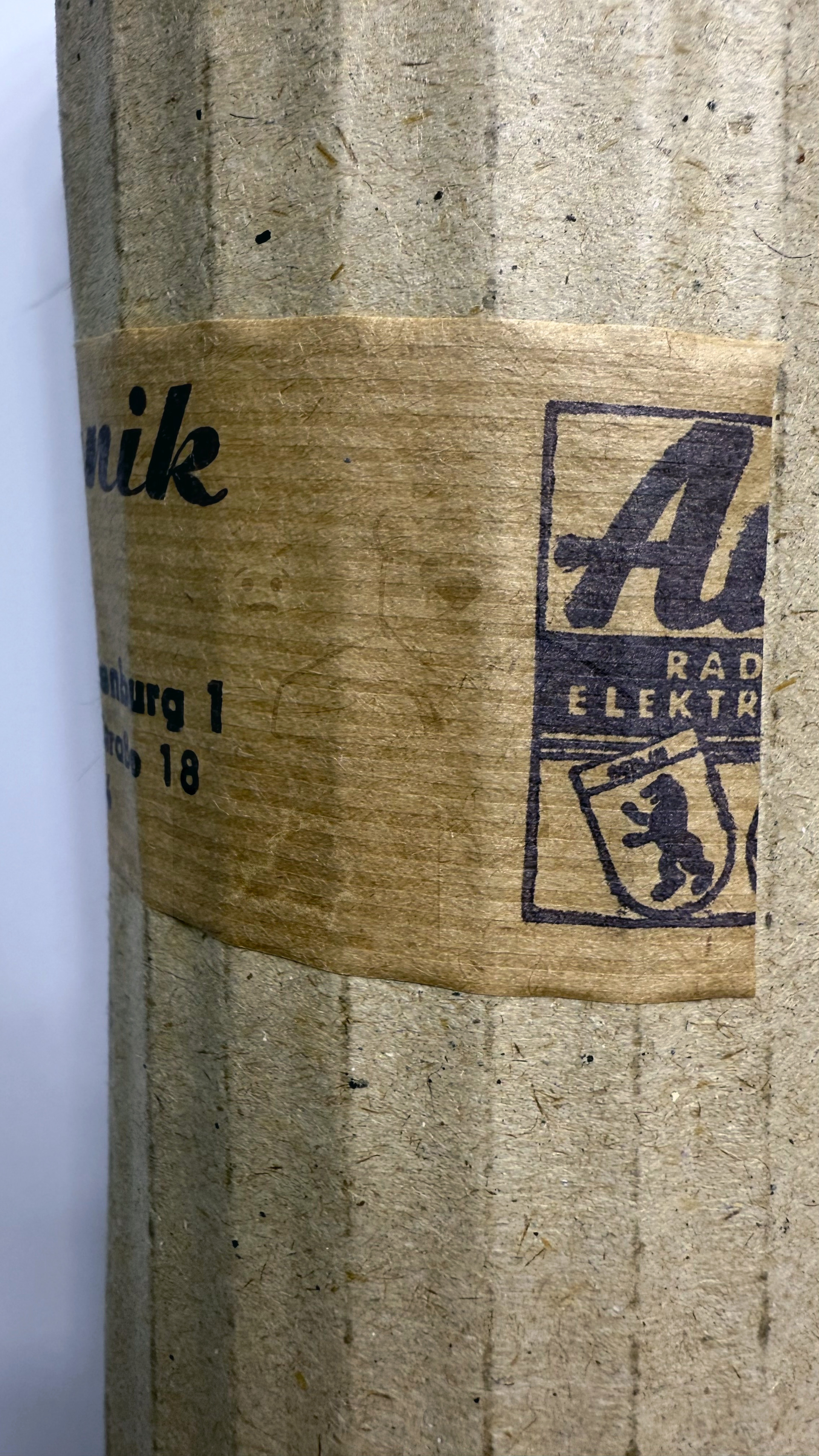 Röhre Urdox U51500 #4824 Banderole Bild 3