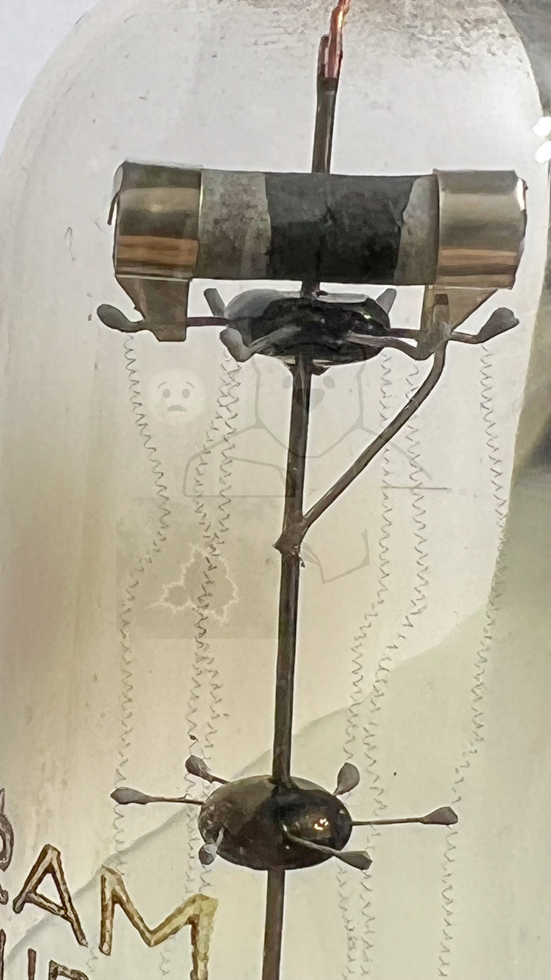 Röhre Urdox und Eisen-Wasserstoff Widerstand EU XII #4817 Bild 3