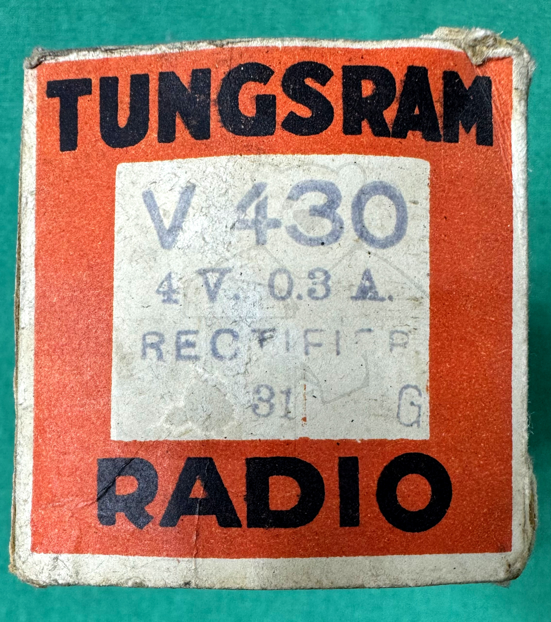 Röhre V430 #6005 Verpackung Bild 5