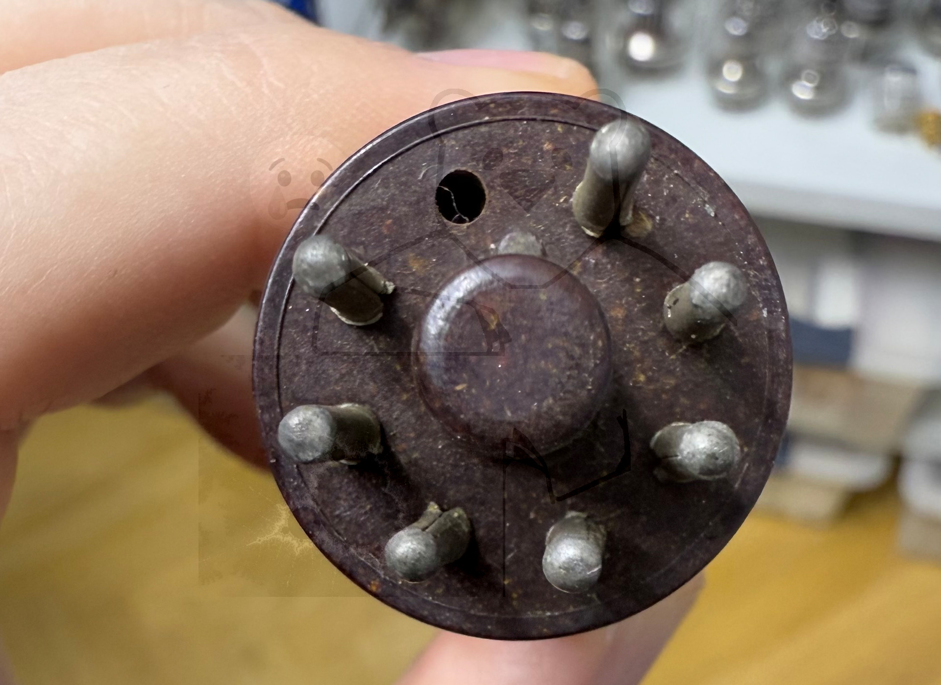 Röhre СО-243 #8120 Bild 13