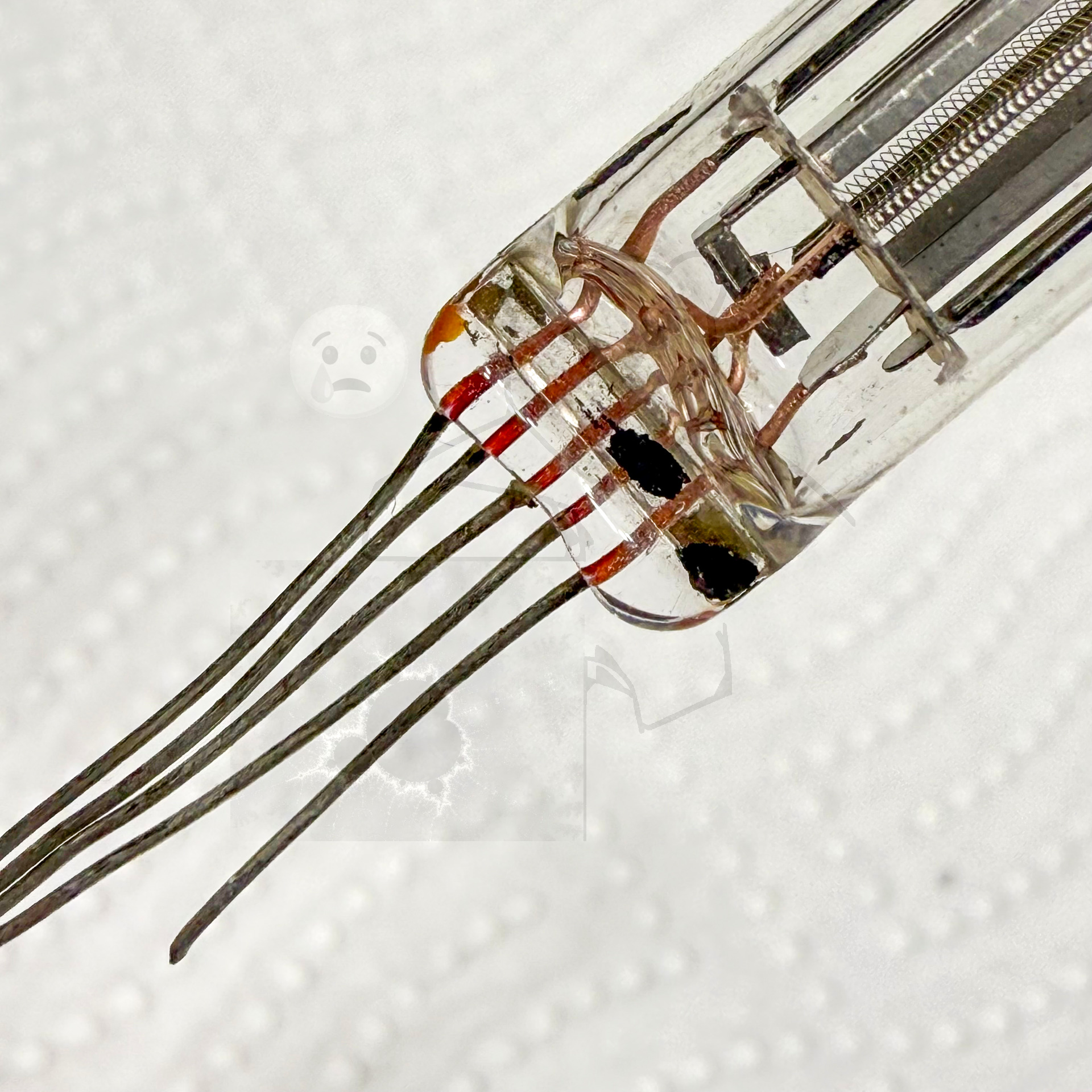 Unbekannte Subminiaturroehre, Flach, 5pol #7640 Bild 5