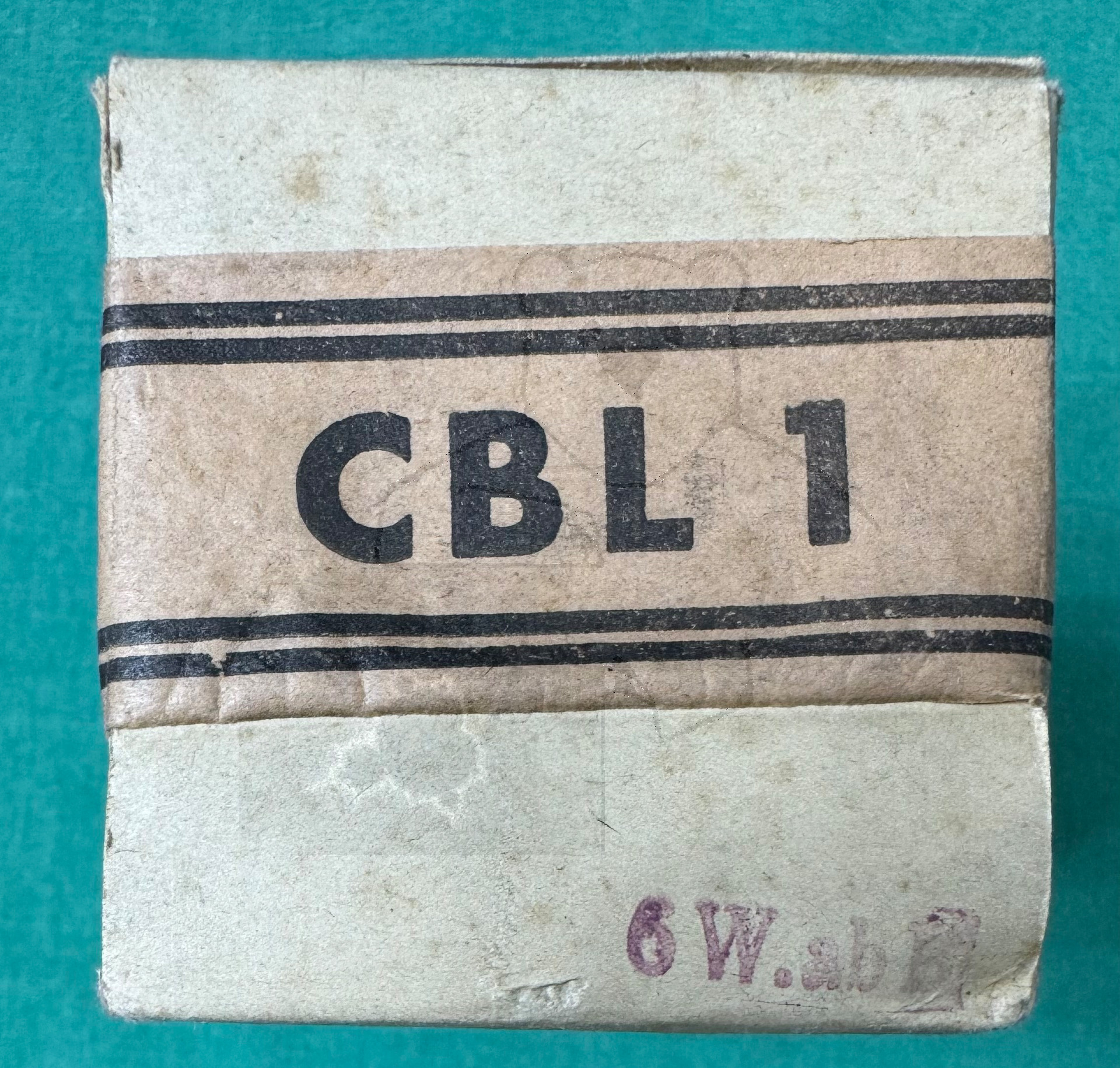 Röhre CBL1 #3773 Verpackung Bild 4