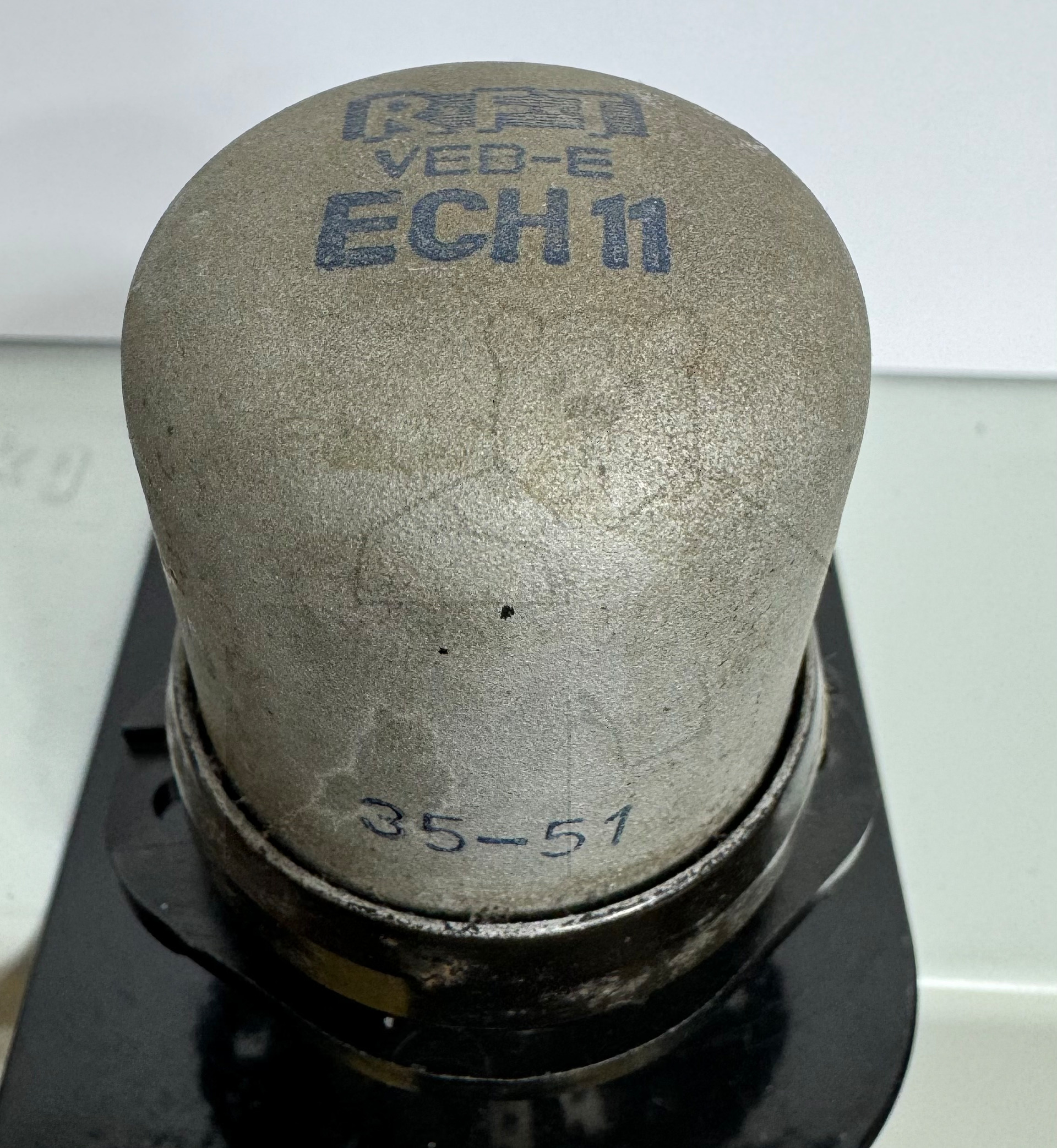 Röhre ECH11 Glasvariante von RFT #3480 Bild 2